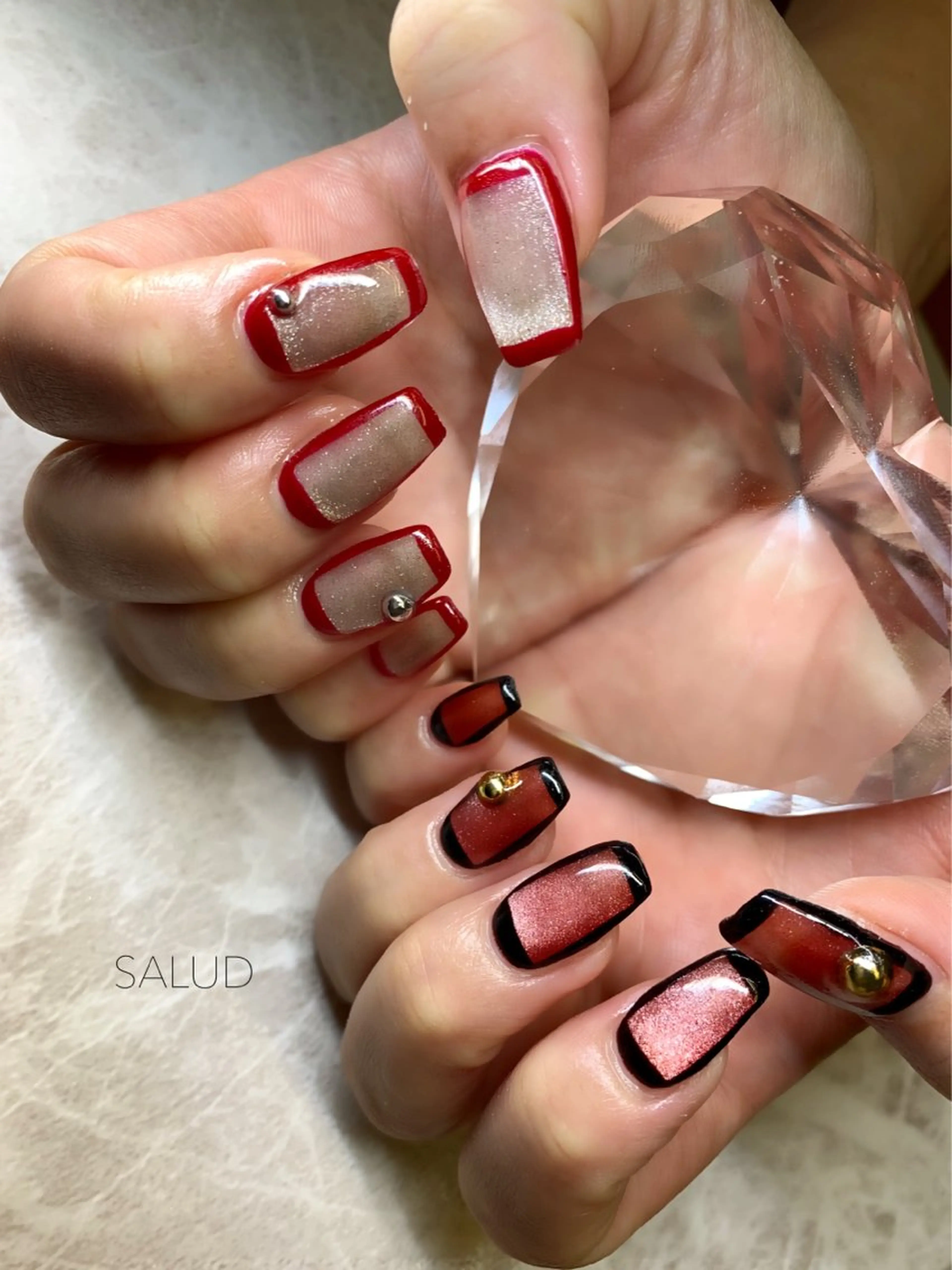 ネイル ハンドネイル Nail Salon SALUDのネイルデザイン