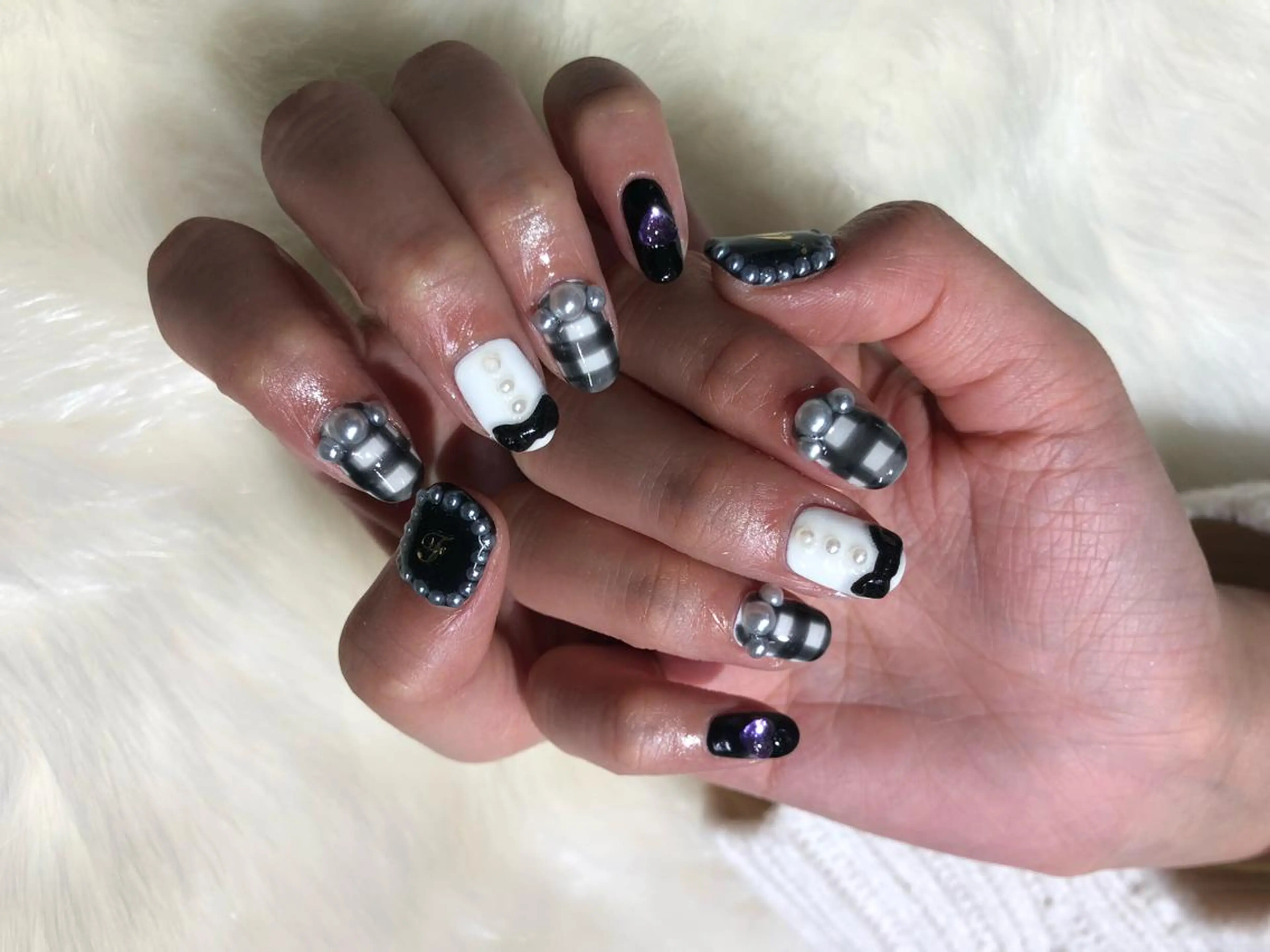 ネイル Amber21.所属・Nagahama Akariのネイルデザイン