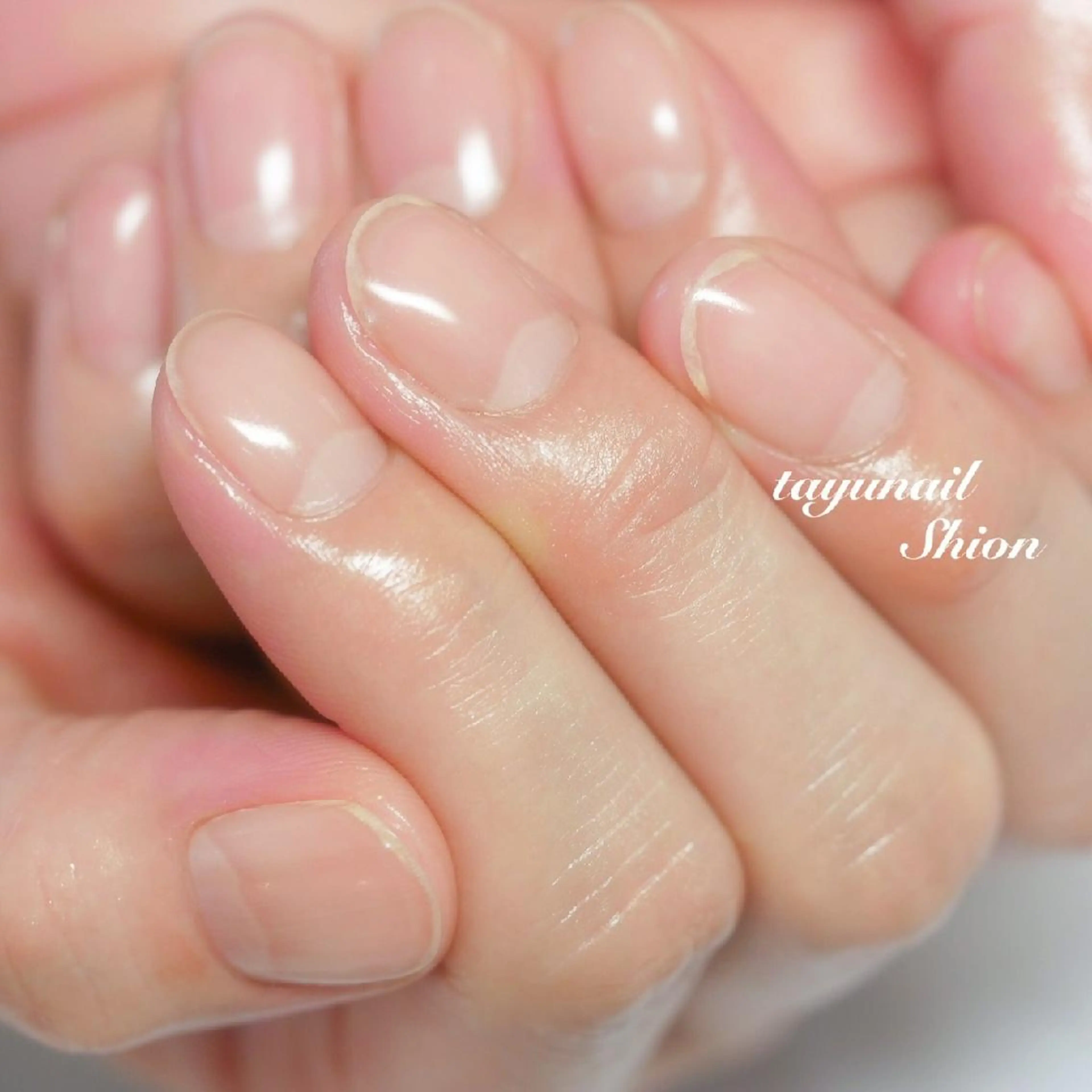 ネイル ブルー ジェルネイル パラジェル 夏ネイル ネイルサロン・ネイルスクール　たゆnail所属・ネイルサロン 【たゆnail】のネイルデザイン