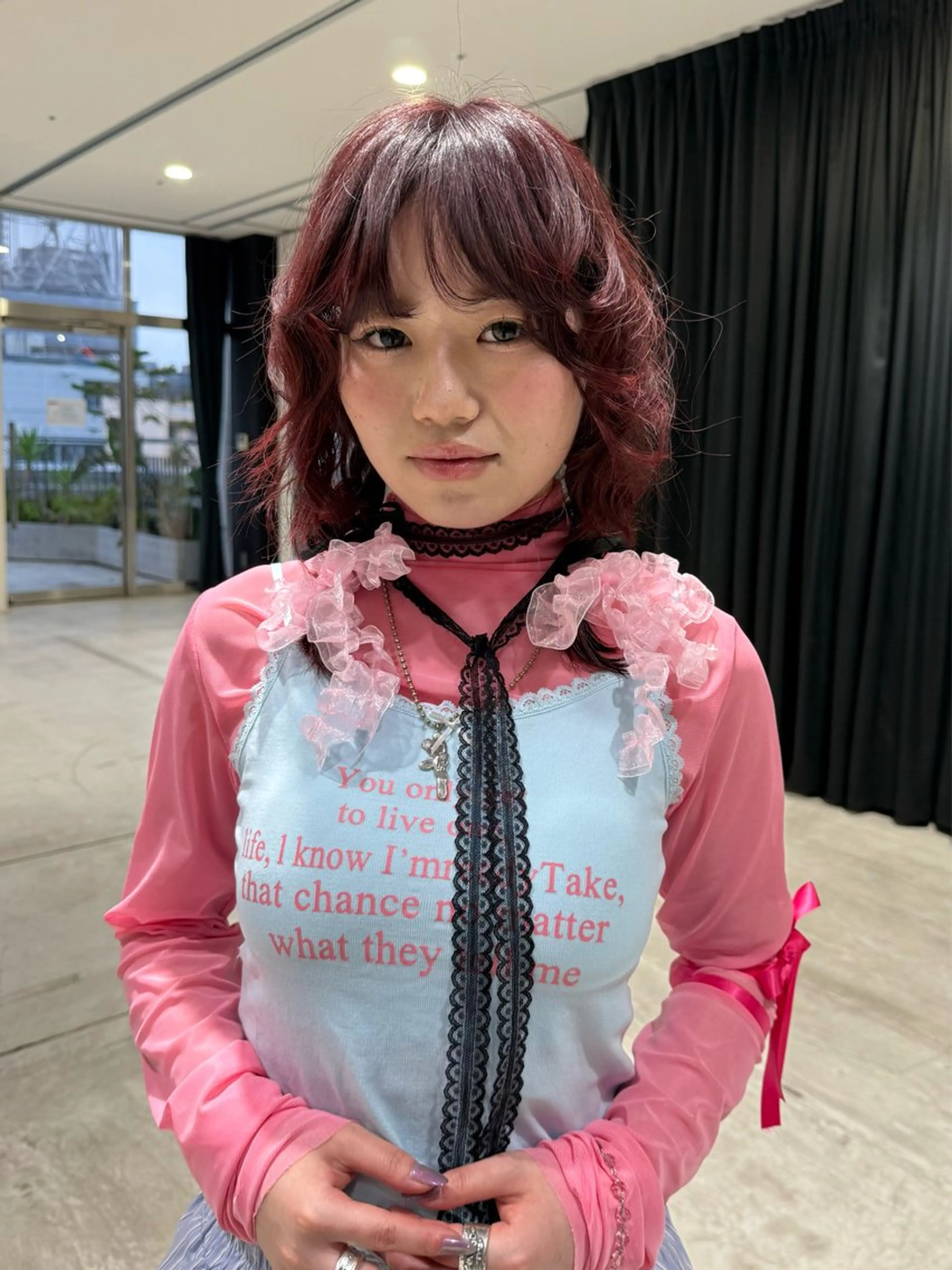 セミロング カラー ヘアカラー Daisy🎀【福岡 美容室】chiakiのヘアスタイル