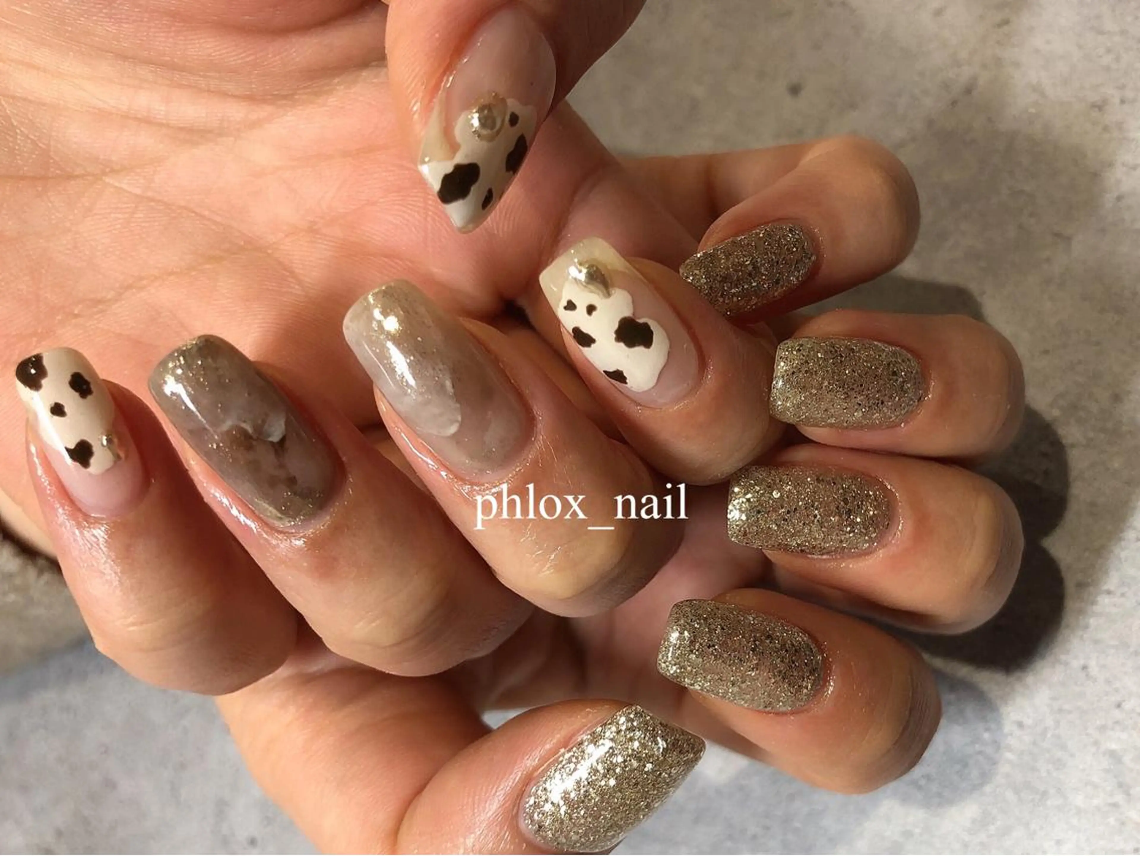 ネイル s/w ＿shokoのネイルデザイン