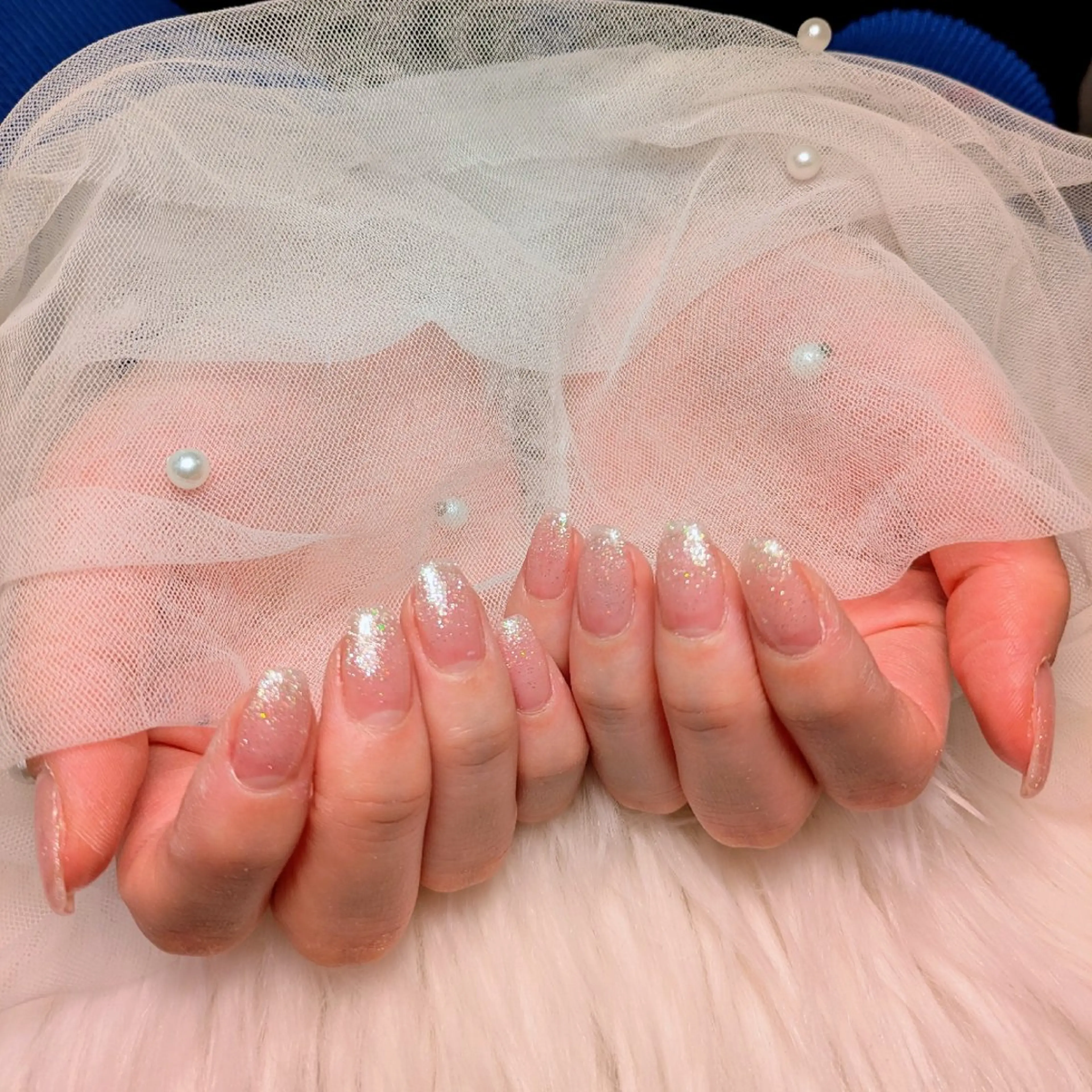 ハンド【ワンカラー/ラメグラデーション】の写真