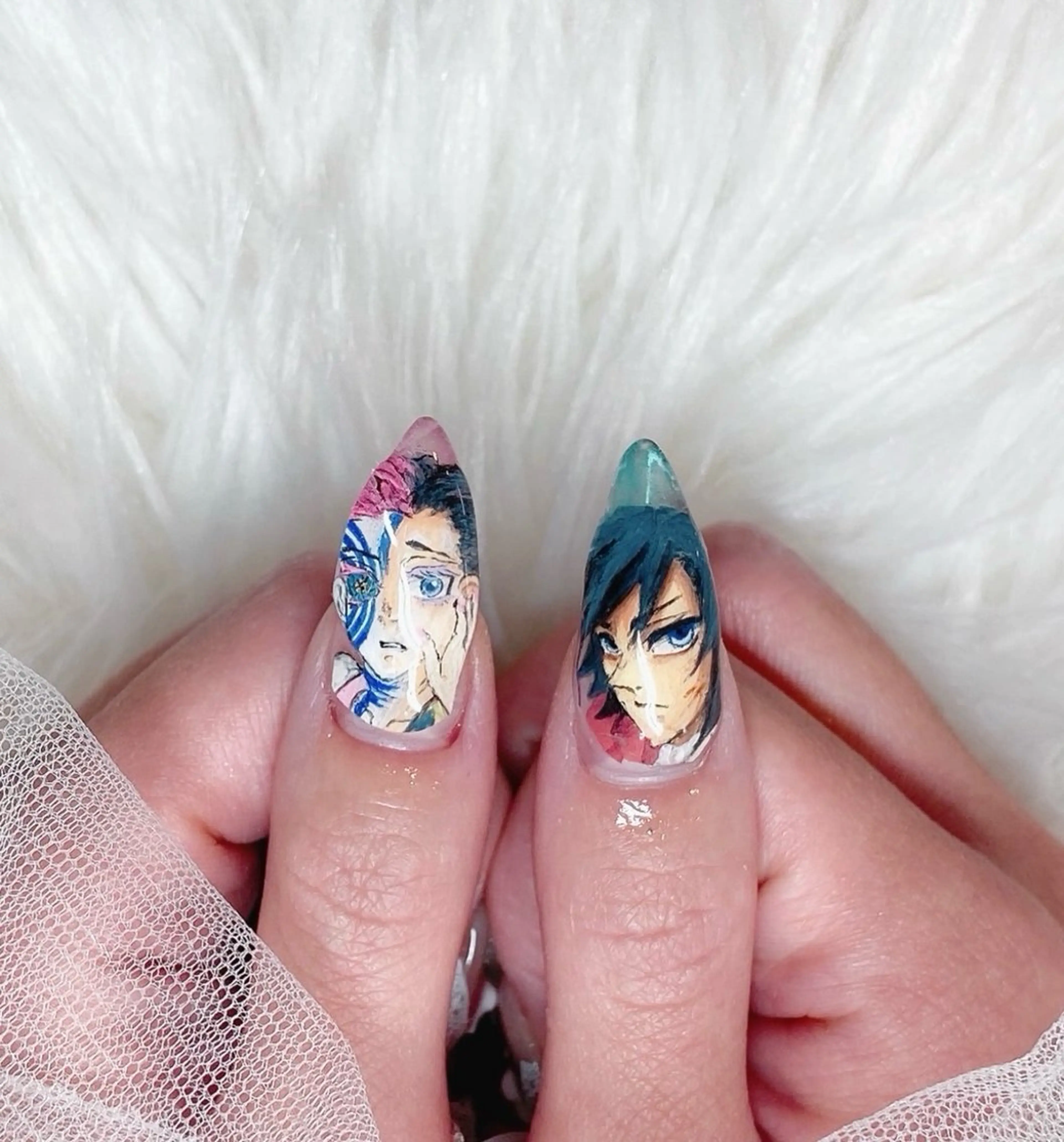 痛ネイル🦋オーダーメイド（通常¥10000​〜​13000）の写真