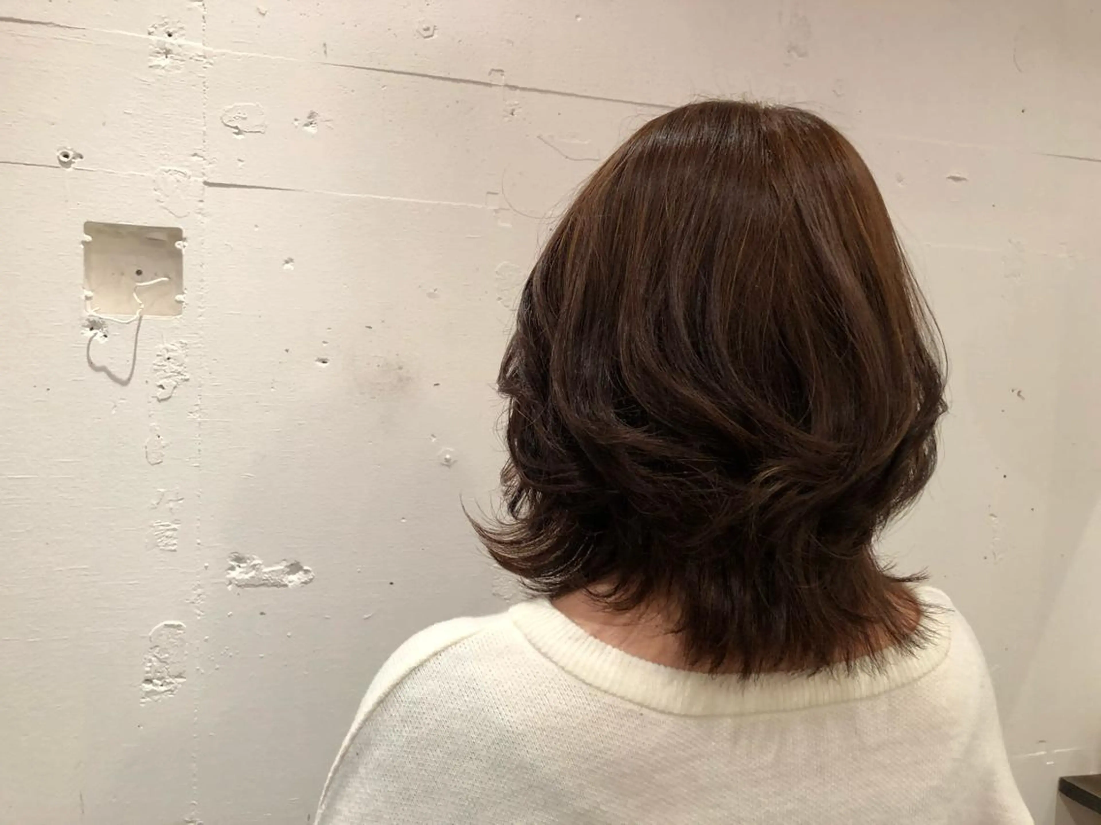 カラー グレージュ 小森谷 亮太のヘアスタイル