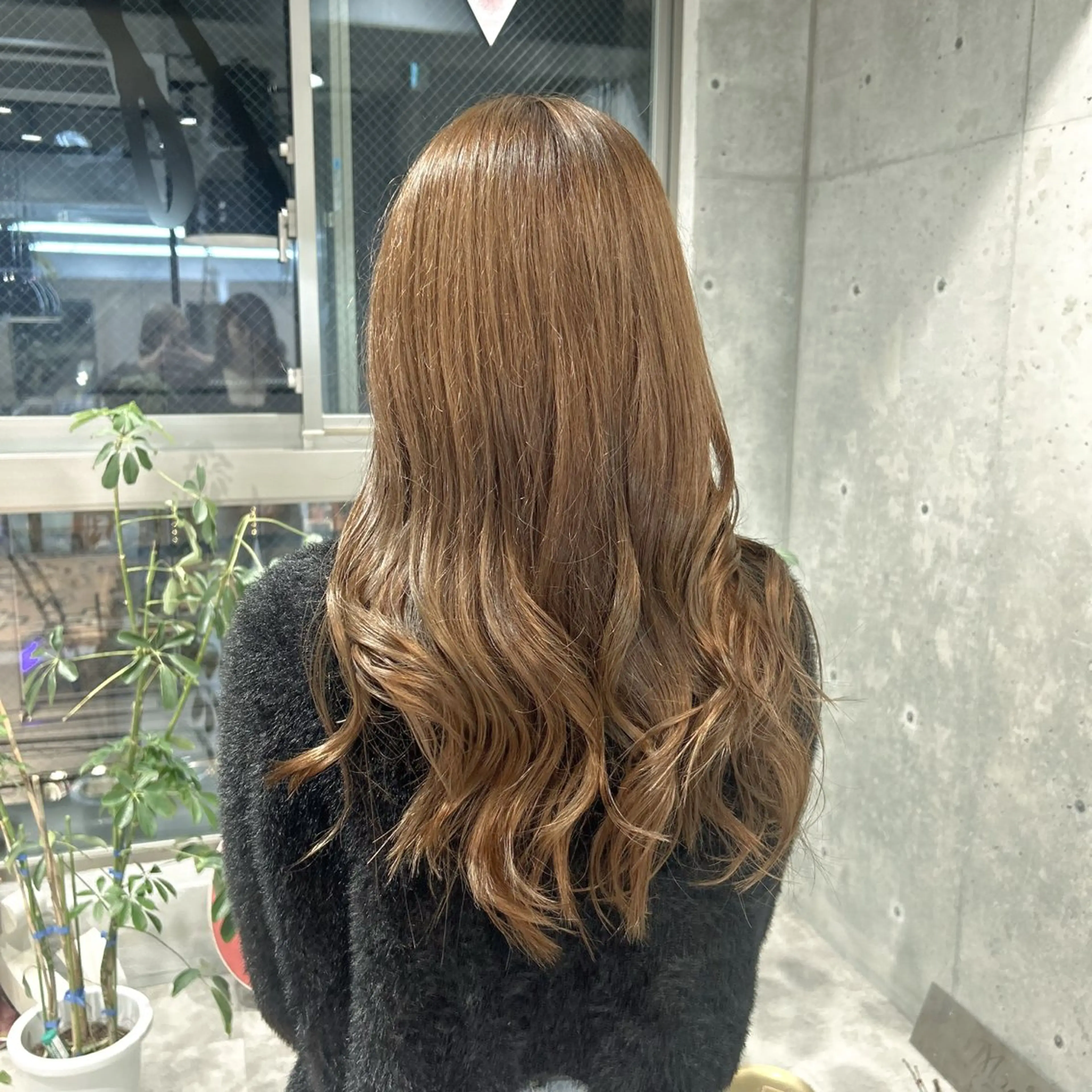 ロング カラー ヘアカラー トリートメント モテ艶カラー/ KaRin👼🏻のヘアスタイル