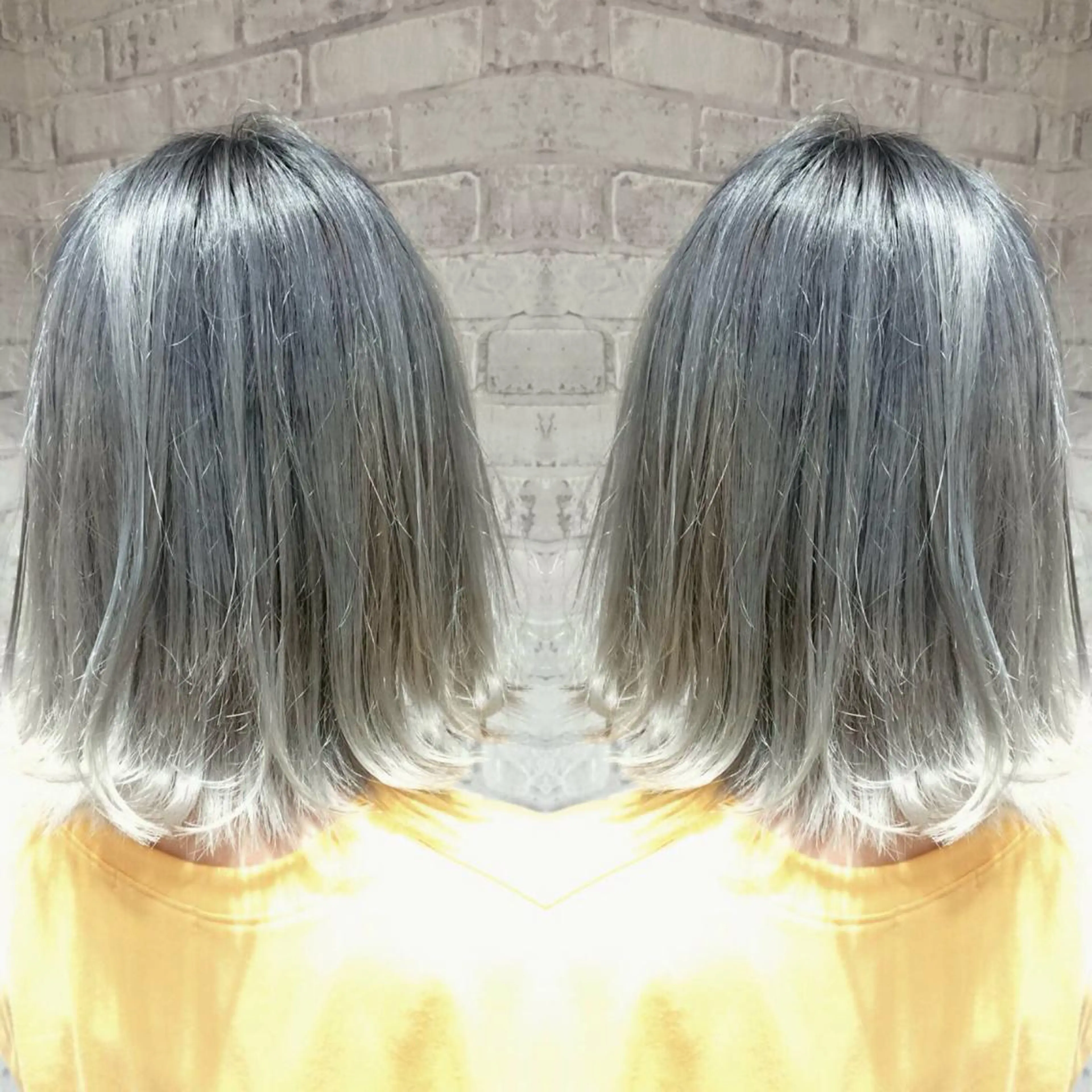 ミディアム カラー EARTH 越谷店のヘアスタイル