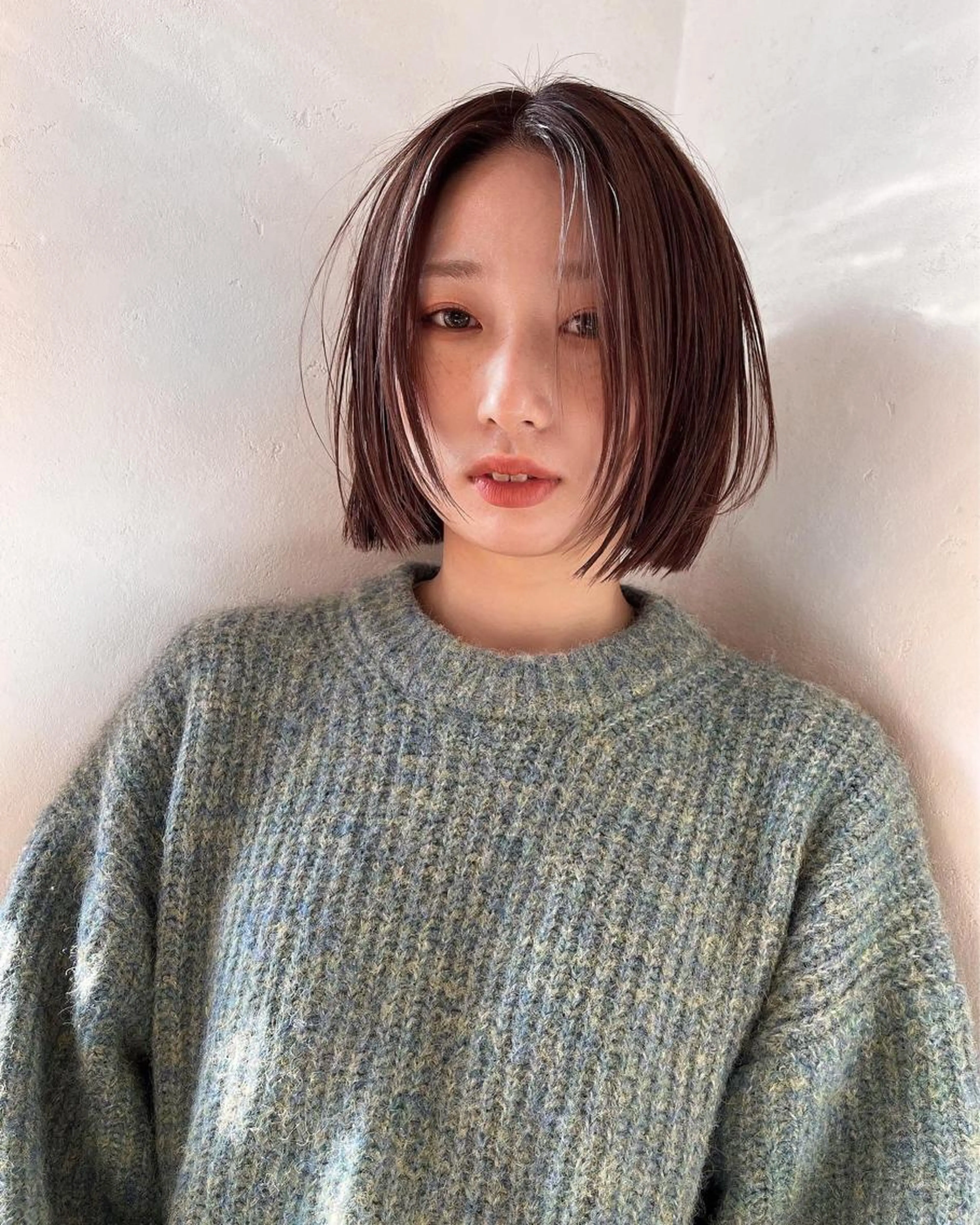 似合わせカット+透明感カラーの写真