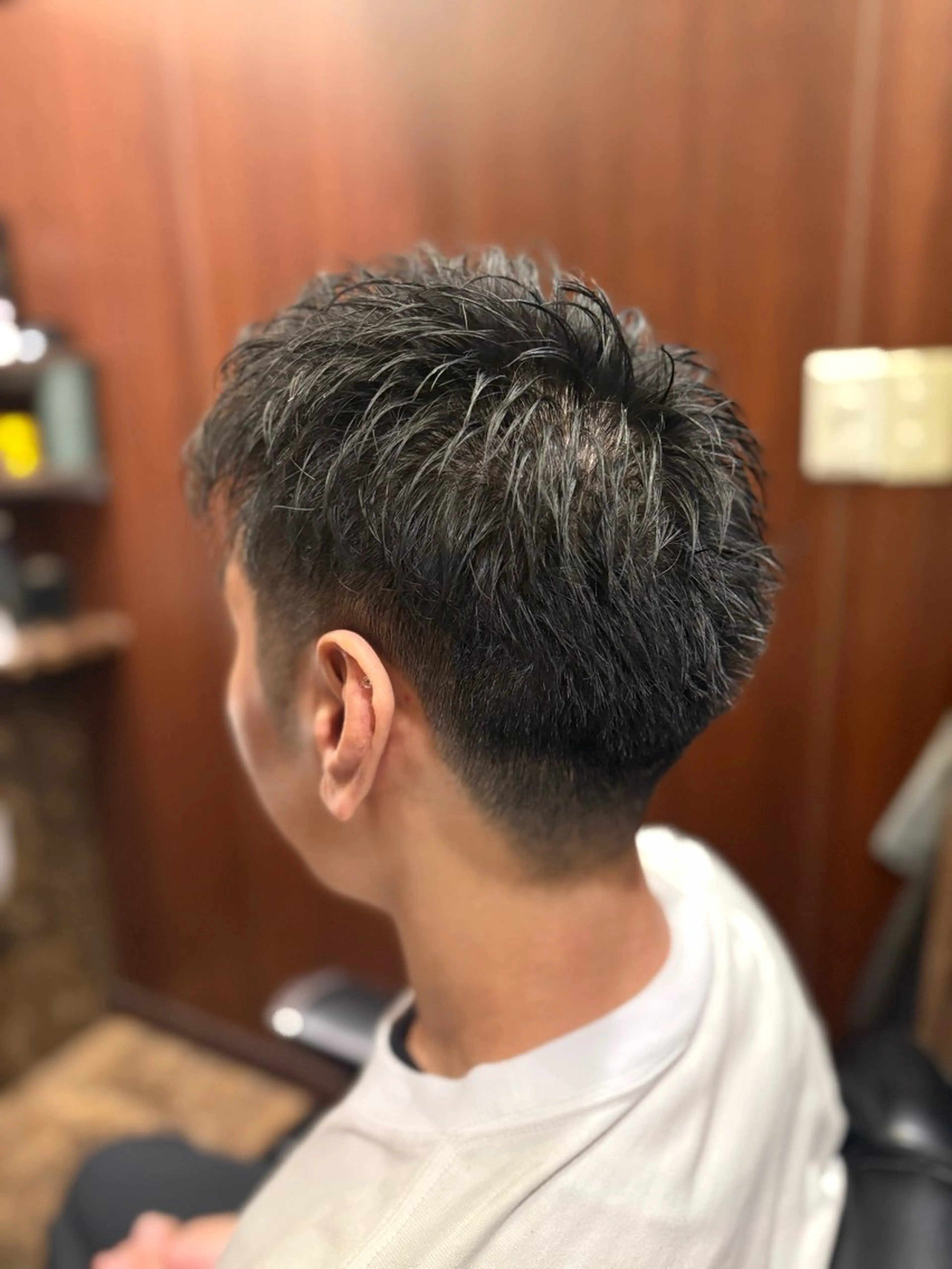 ショート メンズ 刈り上げ ショートヘア 石原 ゆきののヘアスタイル