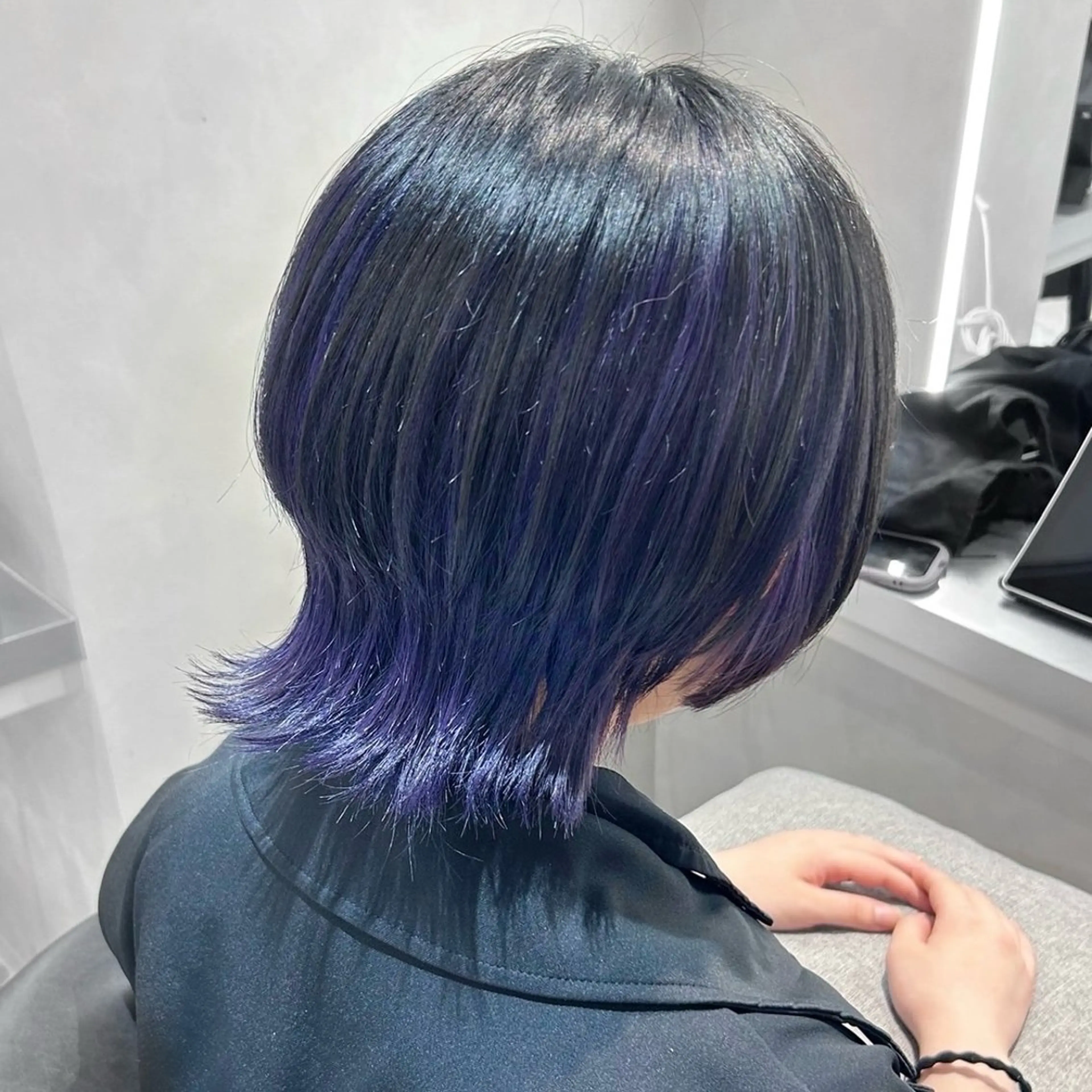 ショート カラー ヘアカラー ハイトーン×推し カラー💫Miyuのヘアスタイル