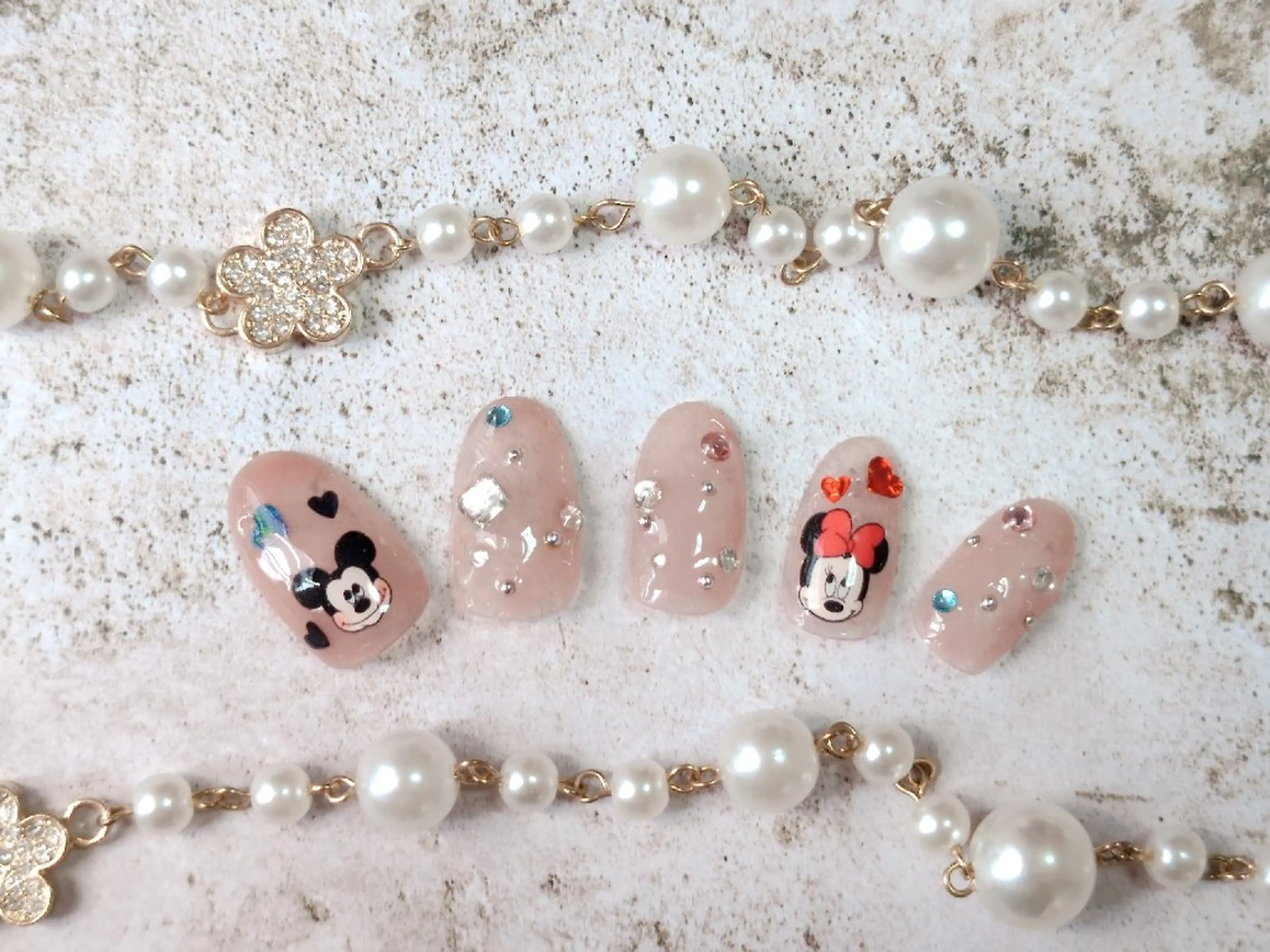 テーマパークネイルの写真