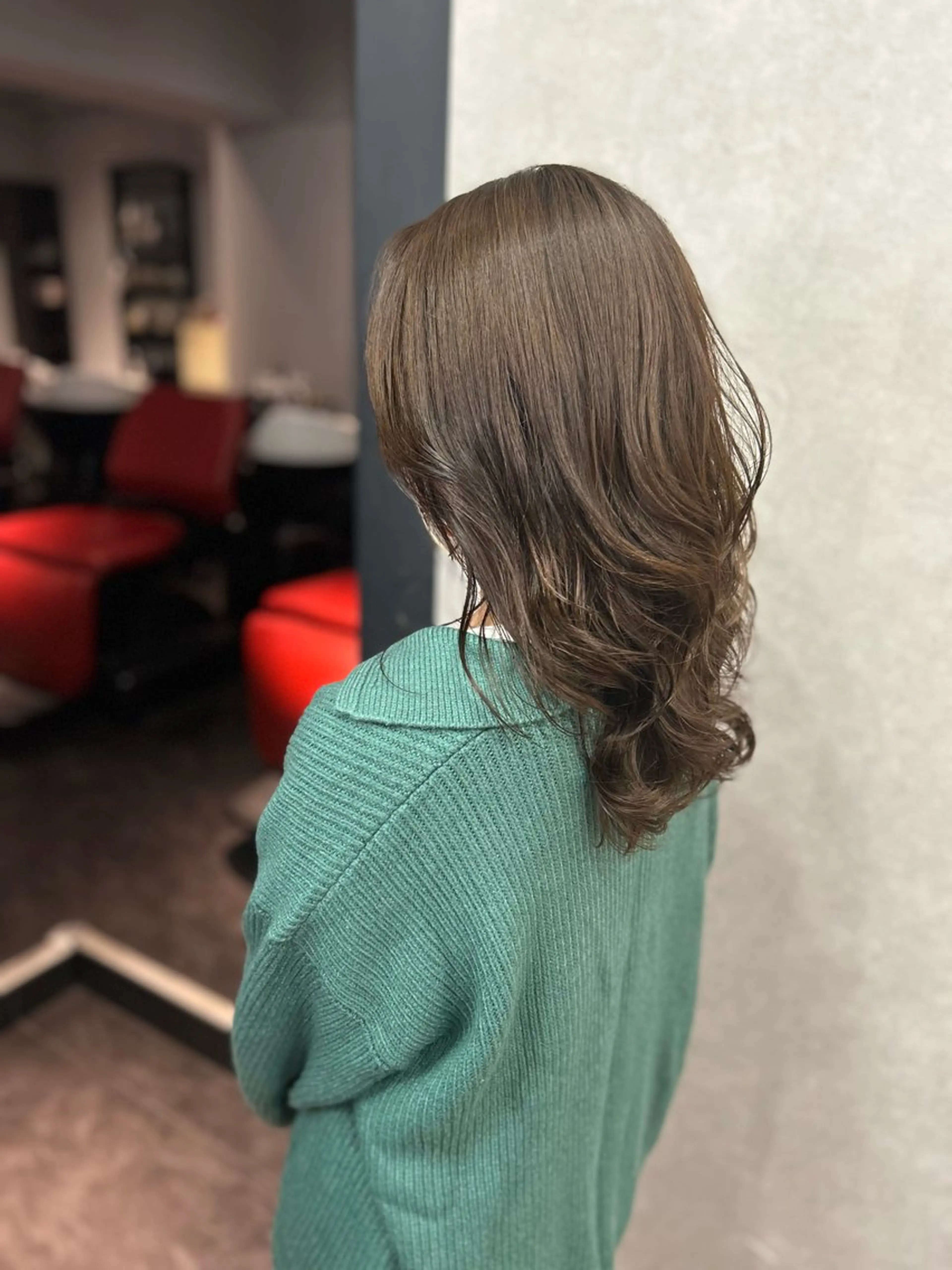 ミディアム カラー パーマ MUNi恵比寿 モデル募集中♪のヘアスタイル