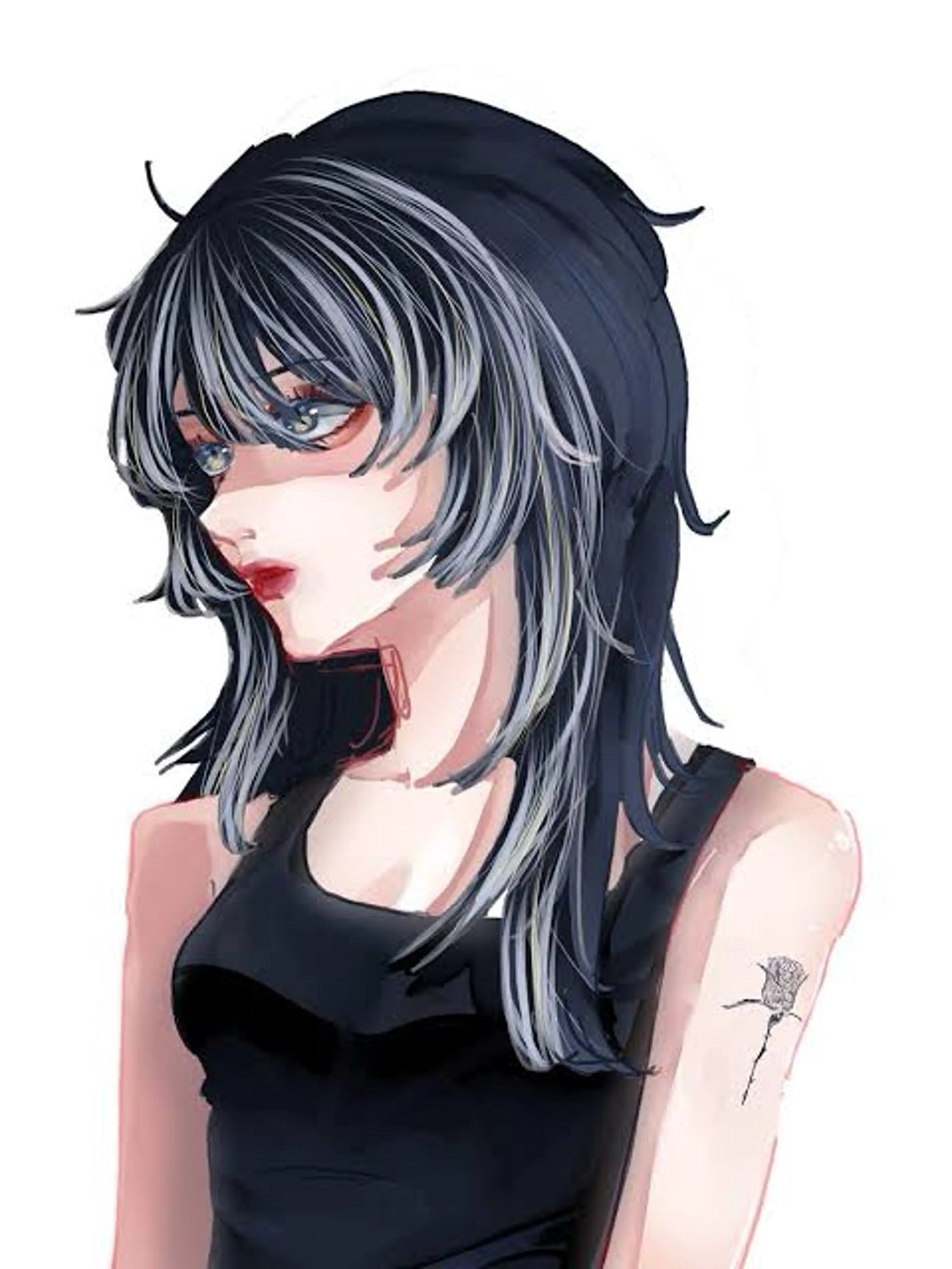 セミロング ウルフカット カット トリートメント ガレリアエレガンテ栄店所属・ウルフカット/ ハッシュカット/山路のヘアスタイル