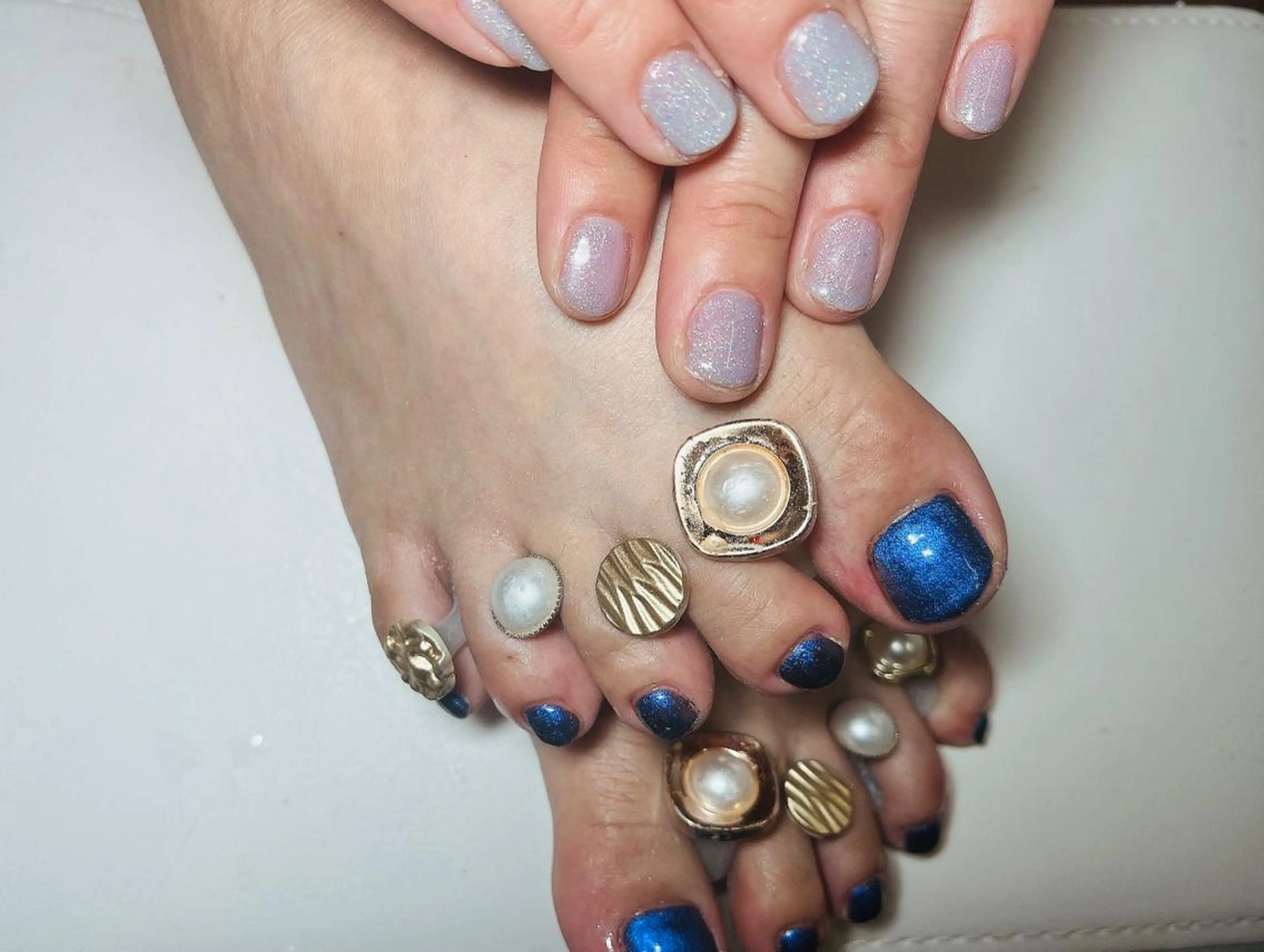 ネイル フットネイル ワンカラーネイル ハンドネイル Ruana Nailのネイルデザイン