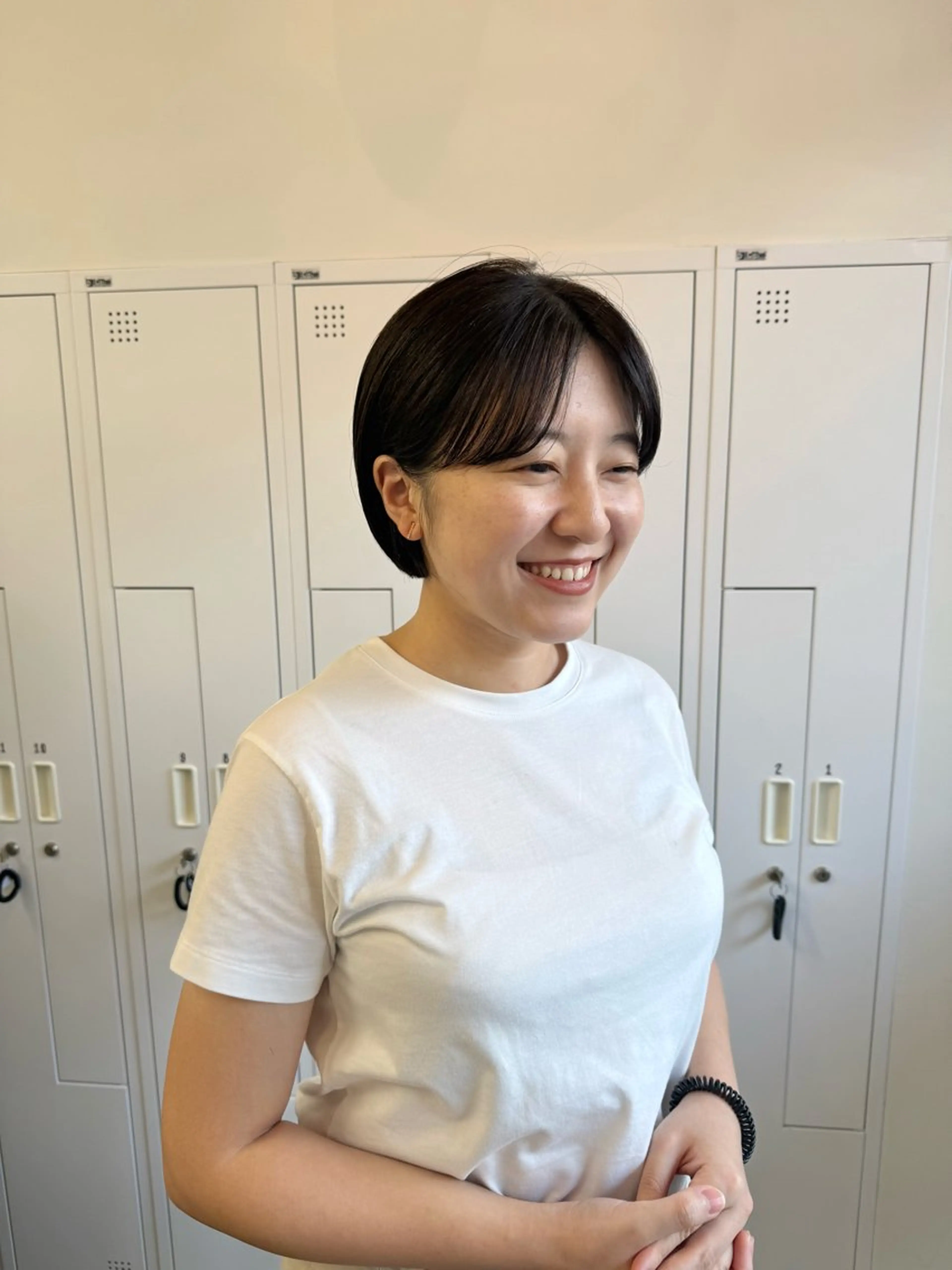 ショート カット ヘアカラー トリートメント 近藤 千裕のヘアスタイル