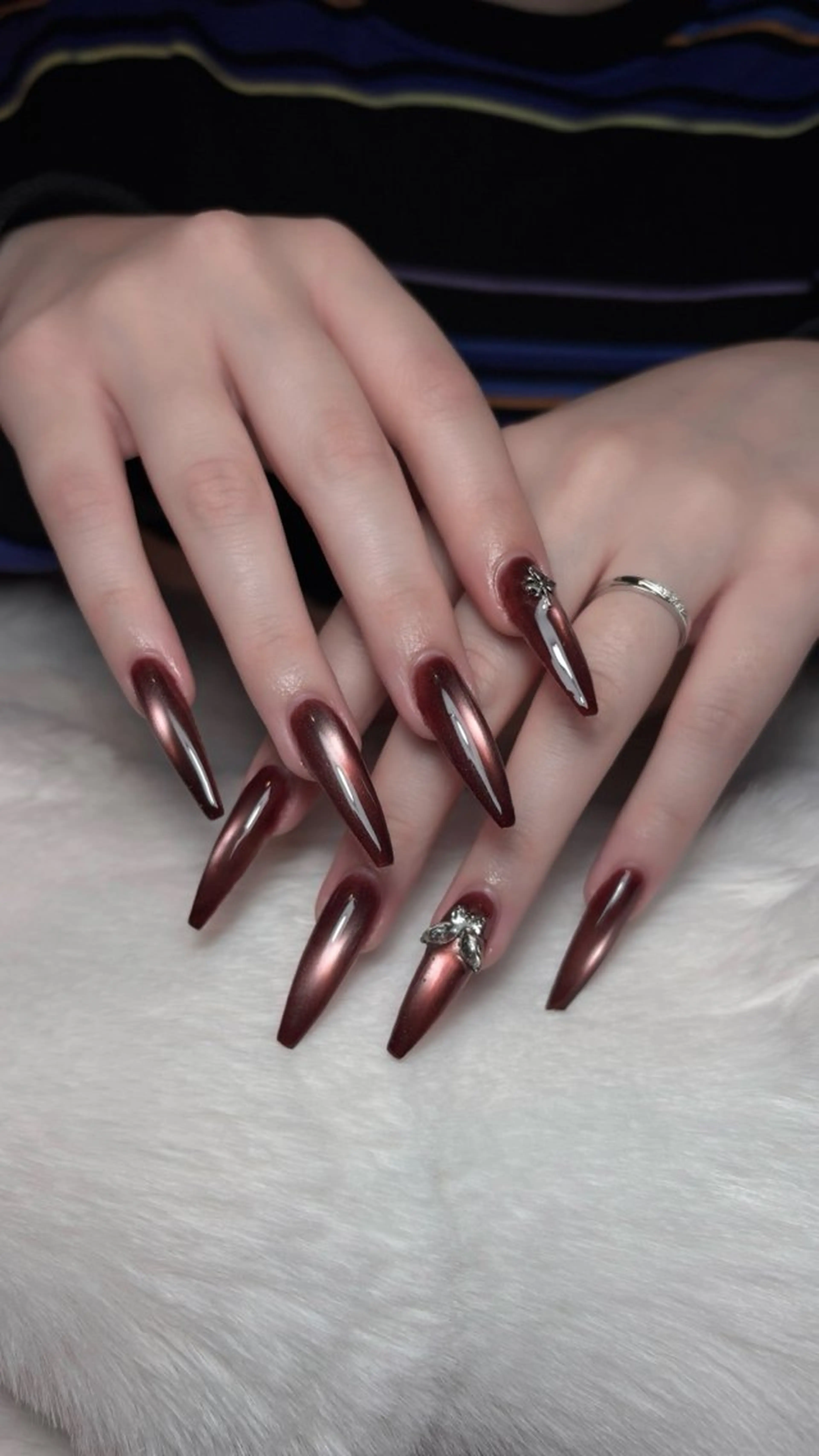 ネイル ハンドネイル 名古屋ワンホンネイル 沙理亜のネイルデザイン