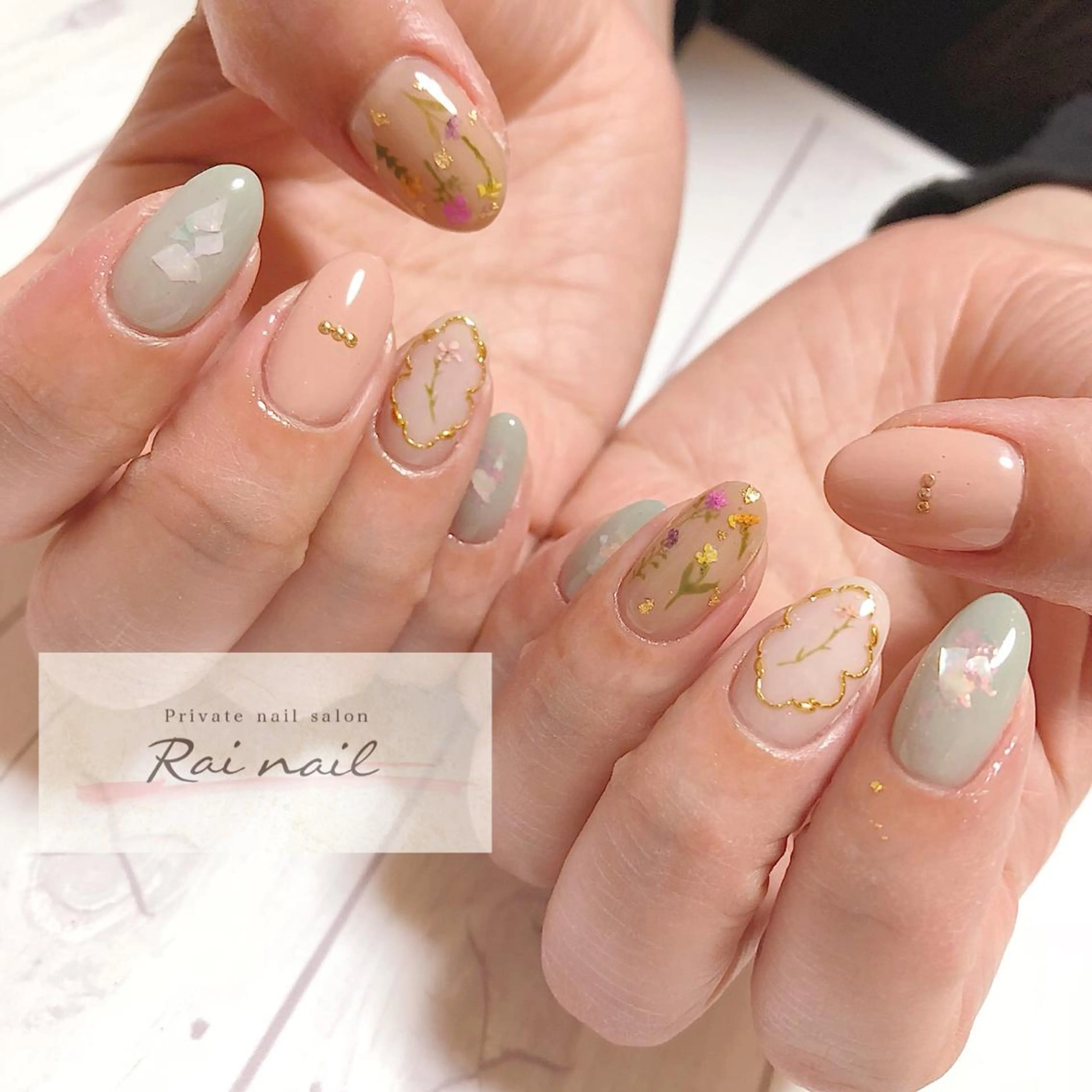 ネイル ハンドネイル Rai nail_ Risaのネイルデザイン