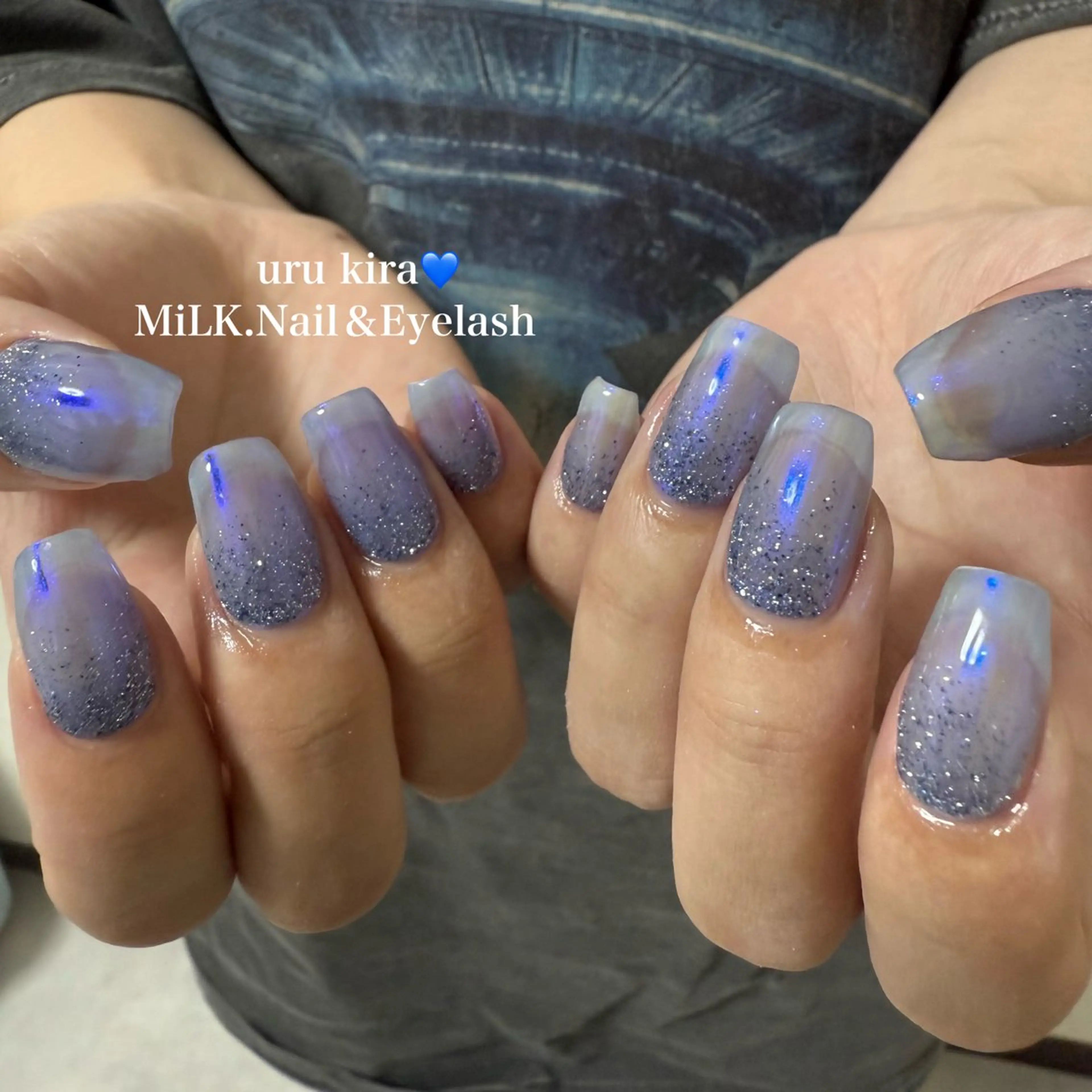 ネイル ハンドネイル MiLK.   Nail&Eyelash所属・MiLK. wakaのマツエク・マツパデザイン