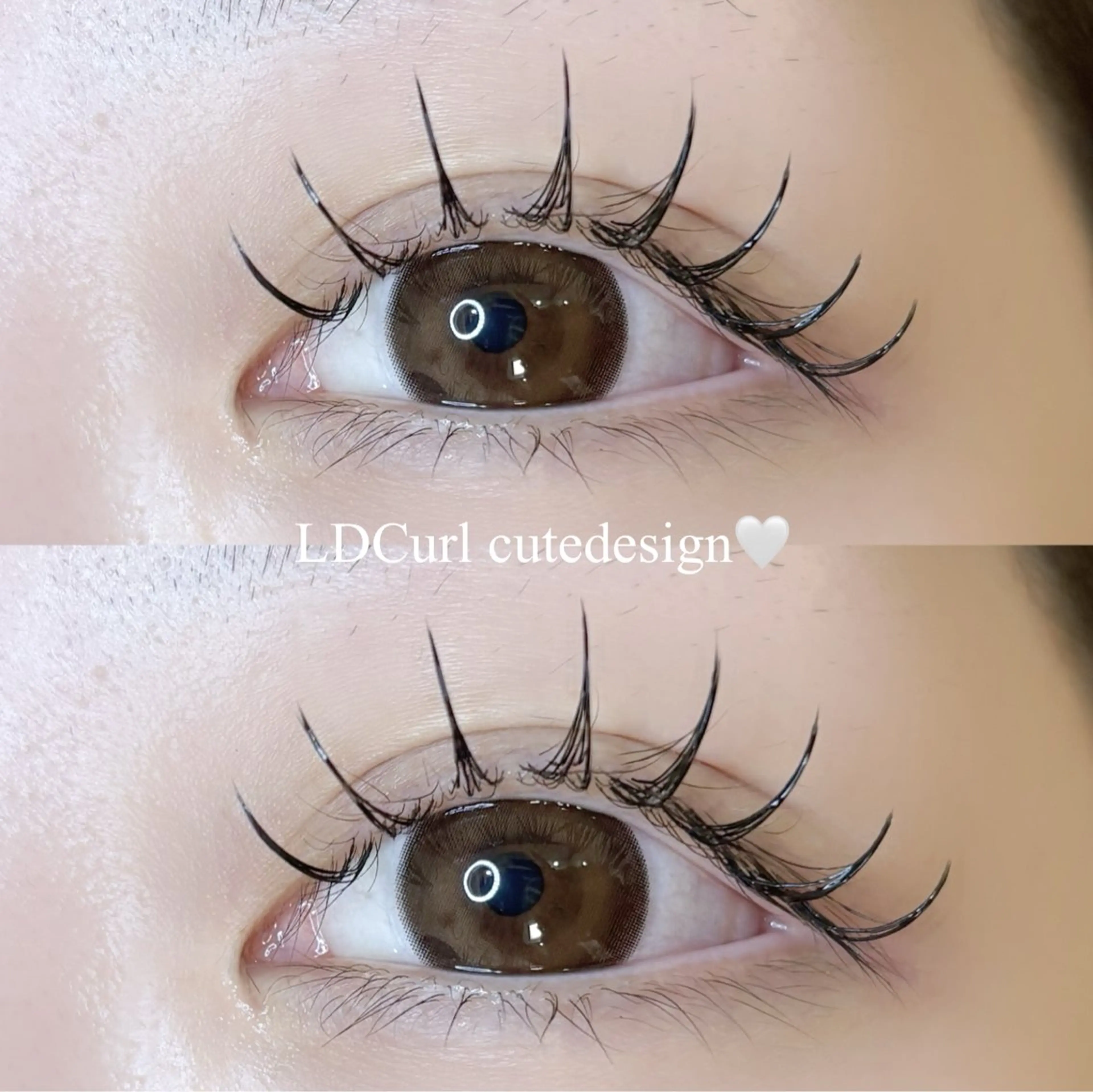 マツエク・マツパ Dカール マツエク olivia 清水 ☽ ⋆゜のマツエク・マツパデザイン