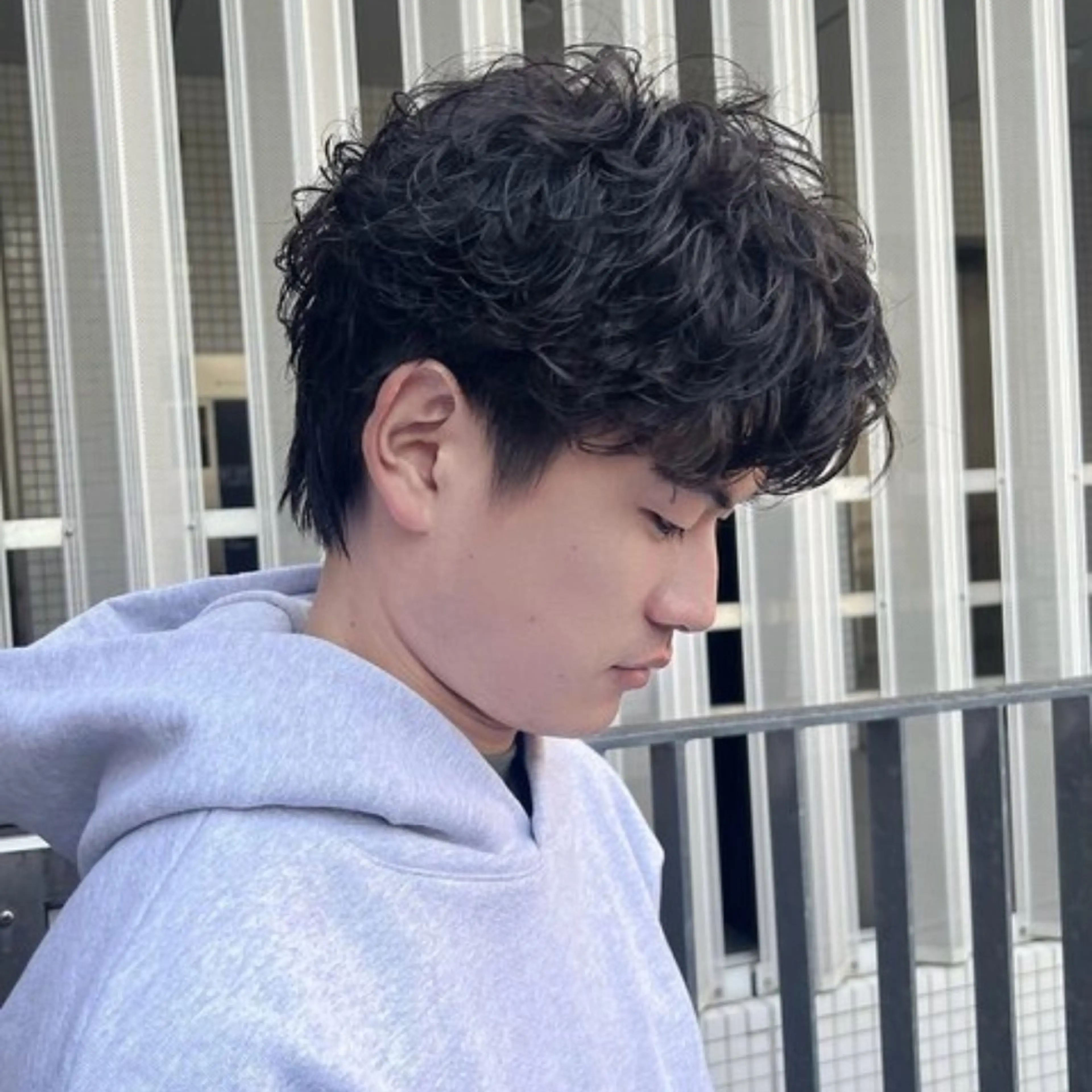 ショート メンズ ハイトーン/ボブ/ ハイライト🤍涼介のヘアスタイル