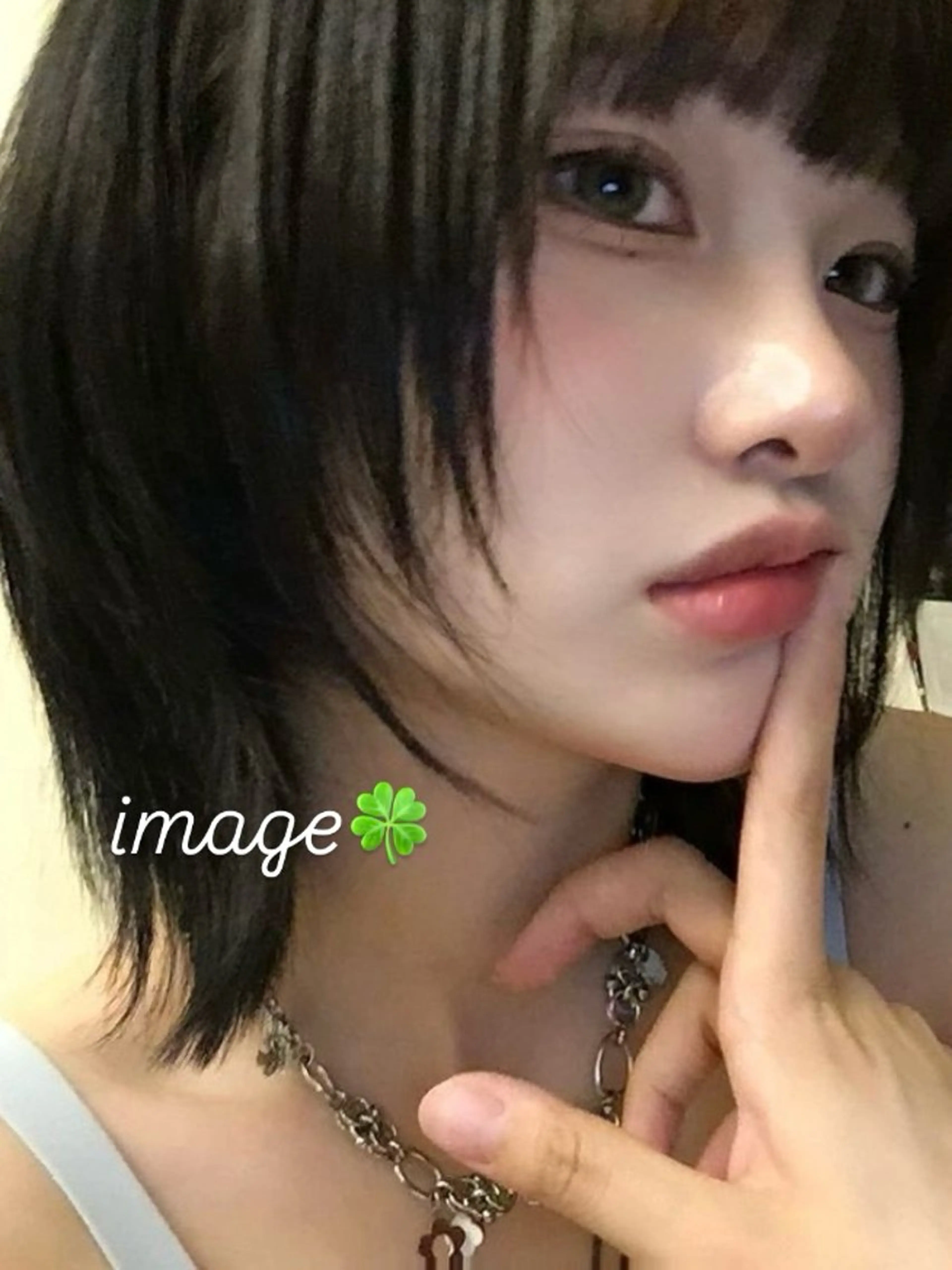 ミディアム カット ✩デザインカラー /レイヤー✩momoのヘアスタイル