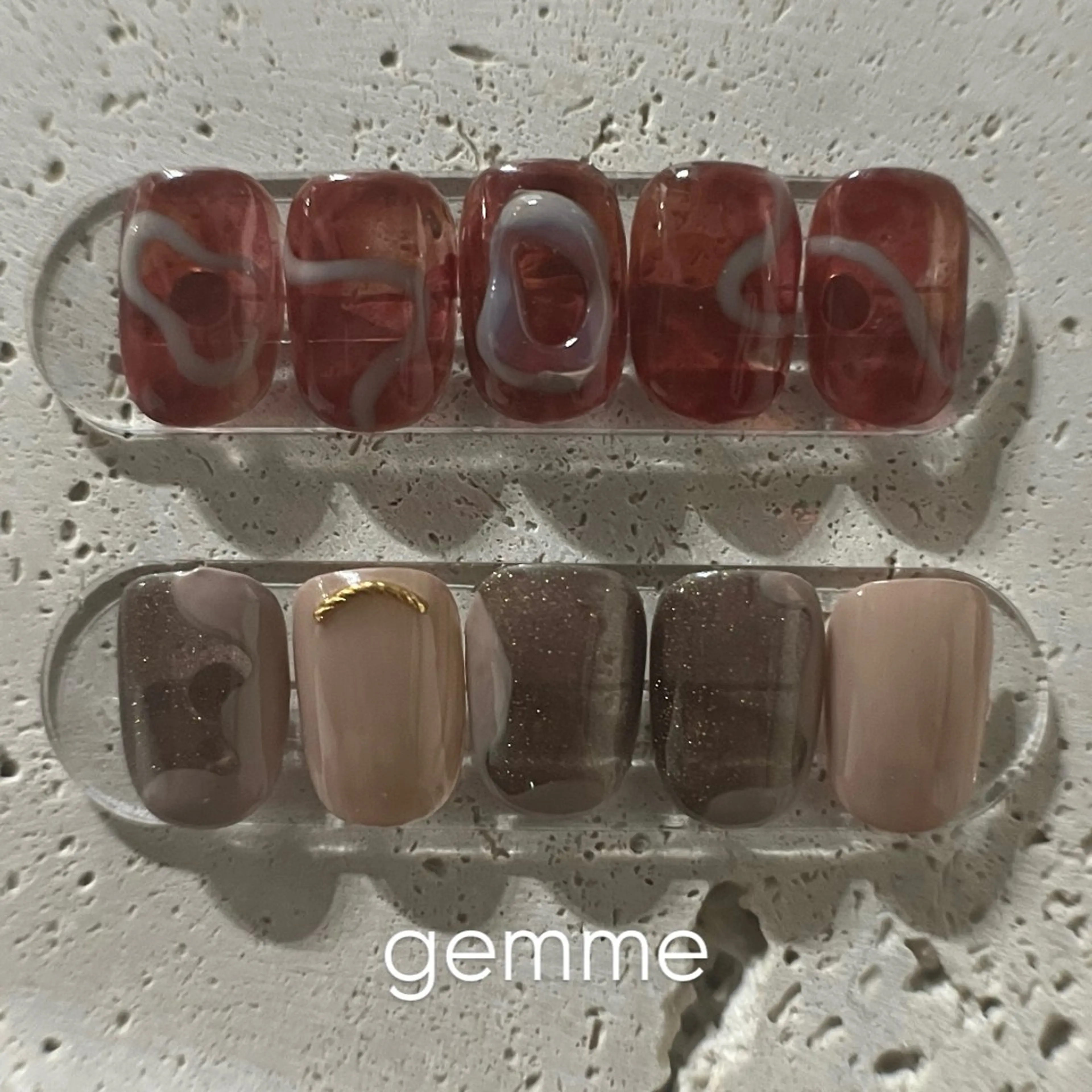 ネイル ジェルネイル ハンドネイル gemme NAIL&EYELASH所属・gemme🌿‬ YUIのマツエク・マツパデザイン