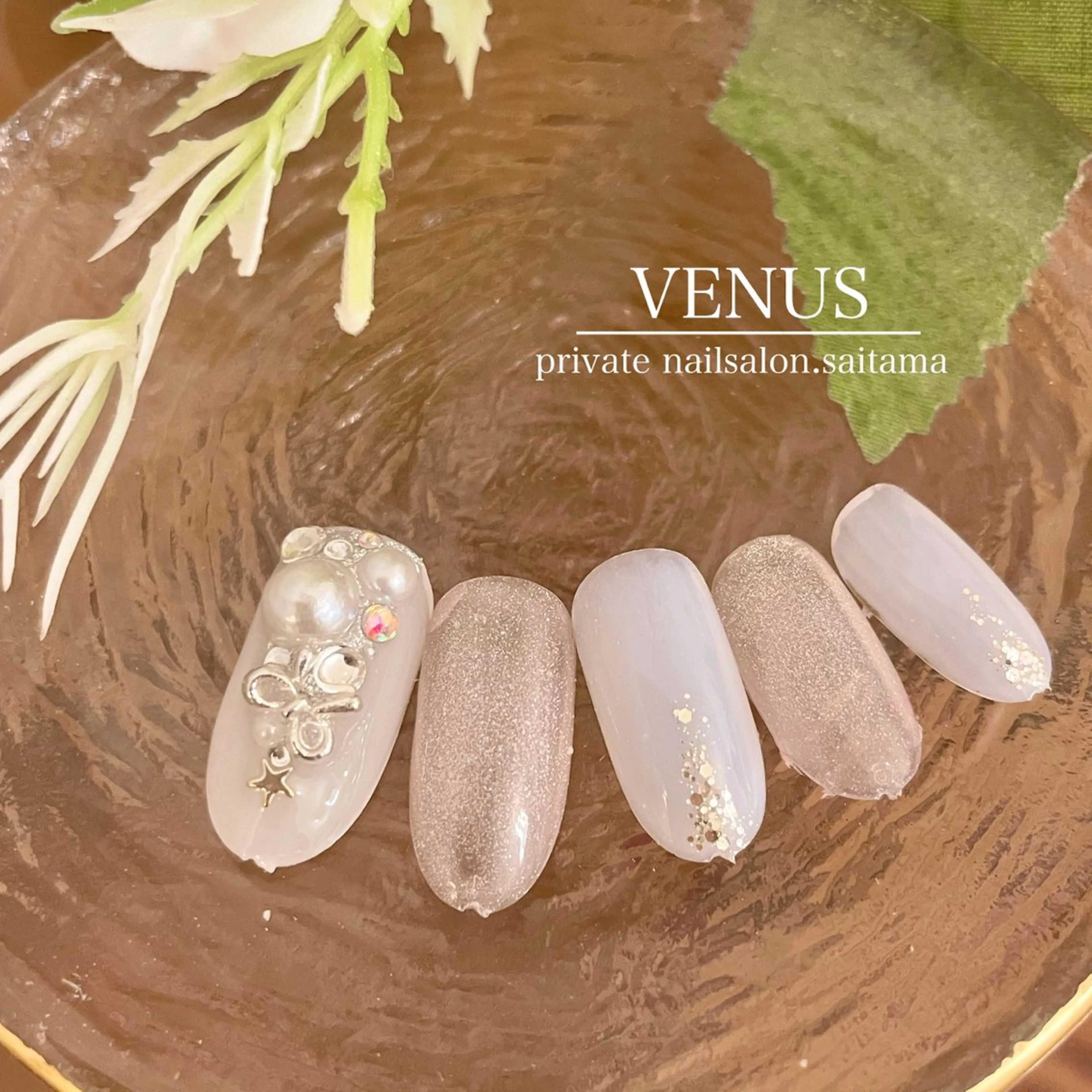 ネイル マグネットネイル ハンドネイル nailsalon VENUSのネイルデザイン