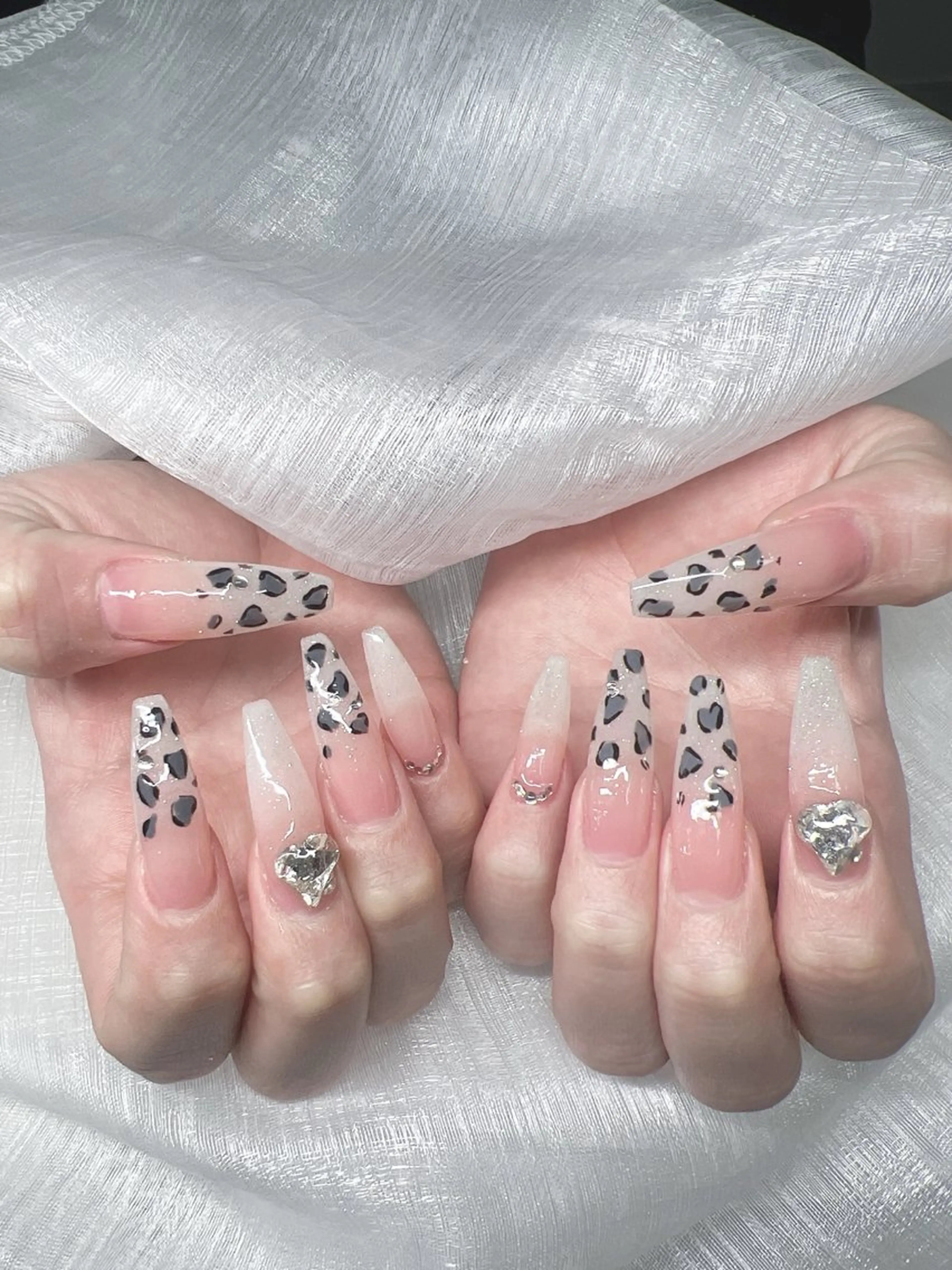 ネイル ハンドネイル Lee Nails チップ長さだし専門店のネイルデザイン