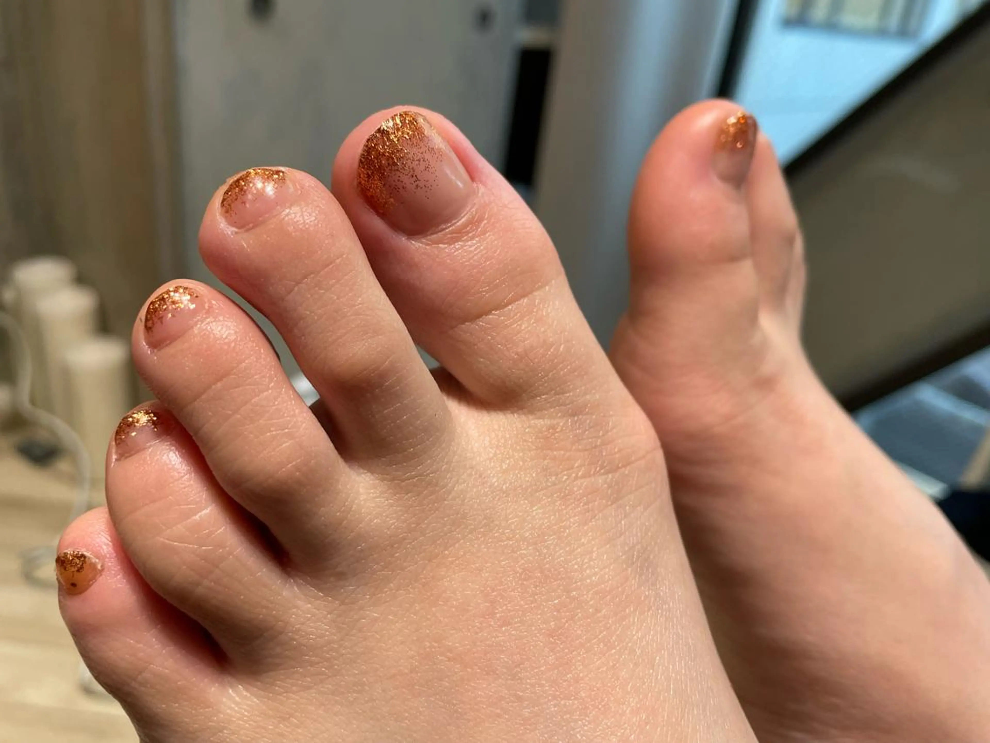 ネイル フットネイル ジェルネイル 菊地 春菜のネイルデザイン