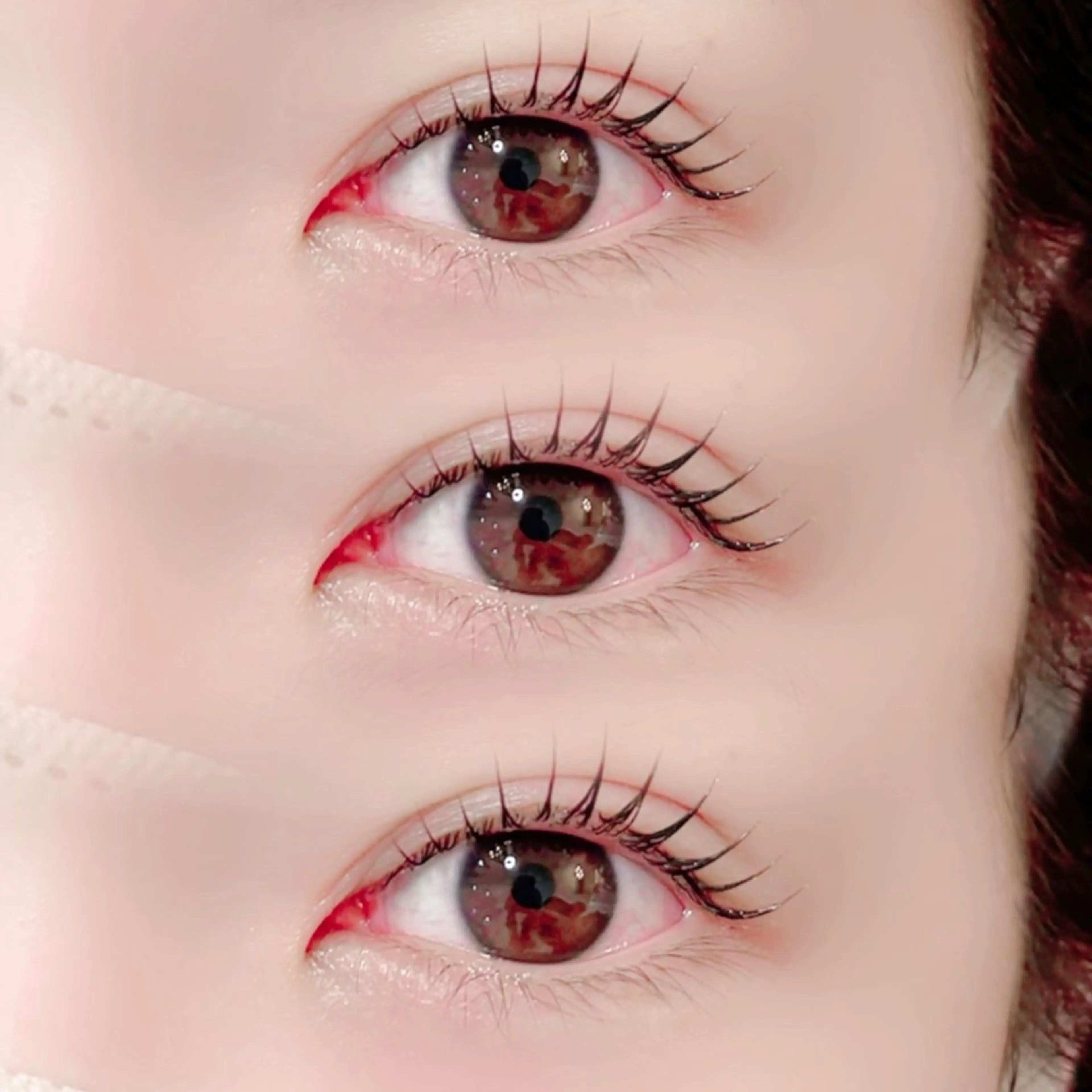 マツエク・マツパ 🎀Ayane🎀 束感マツエクのマツエク・マツパデザイン