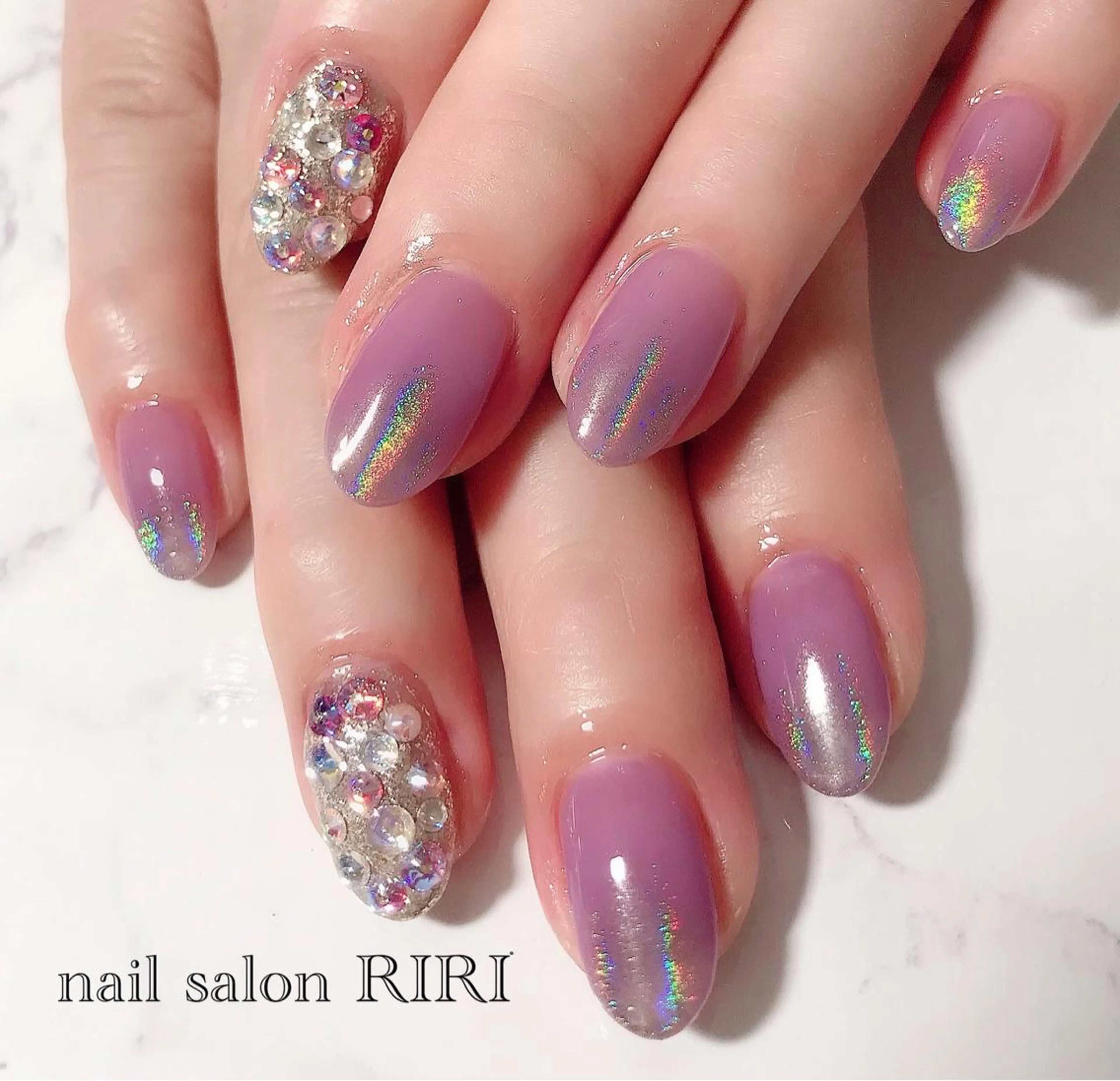 ネイル ストーンネイル private  nail  salon RIRI所属・RIRI リリのネイルデザイン