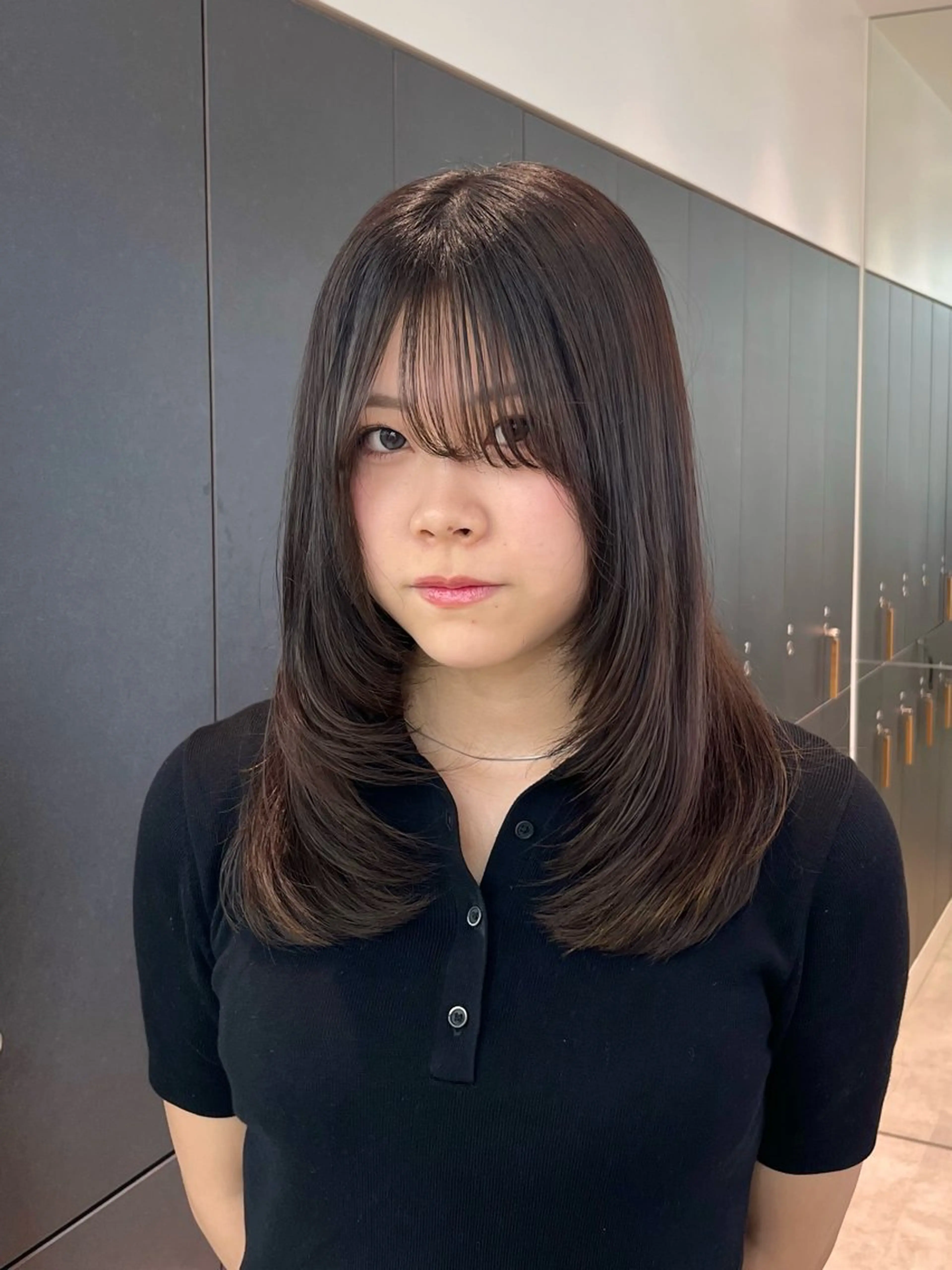 セミロング レイヤーカット ♥️ショートボブ/ 似合わせ/美波のヘアスタイル