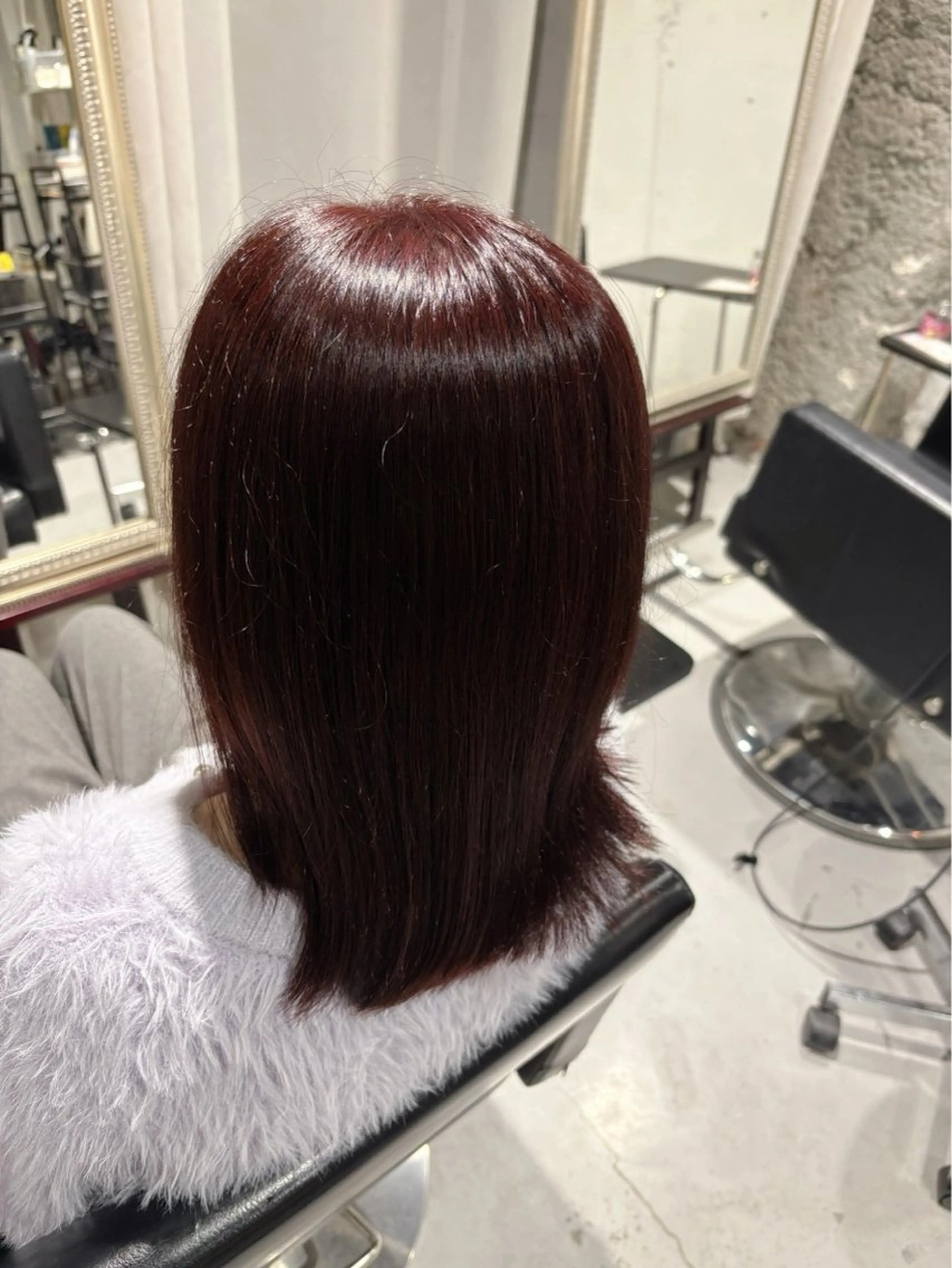 ミディアム カラー ヘアカラー inc新小岩 Rionのヘアスタイル