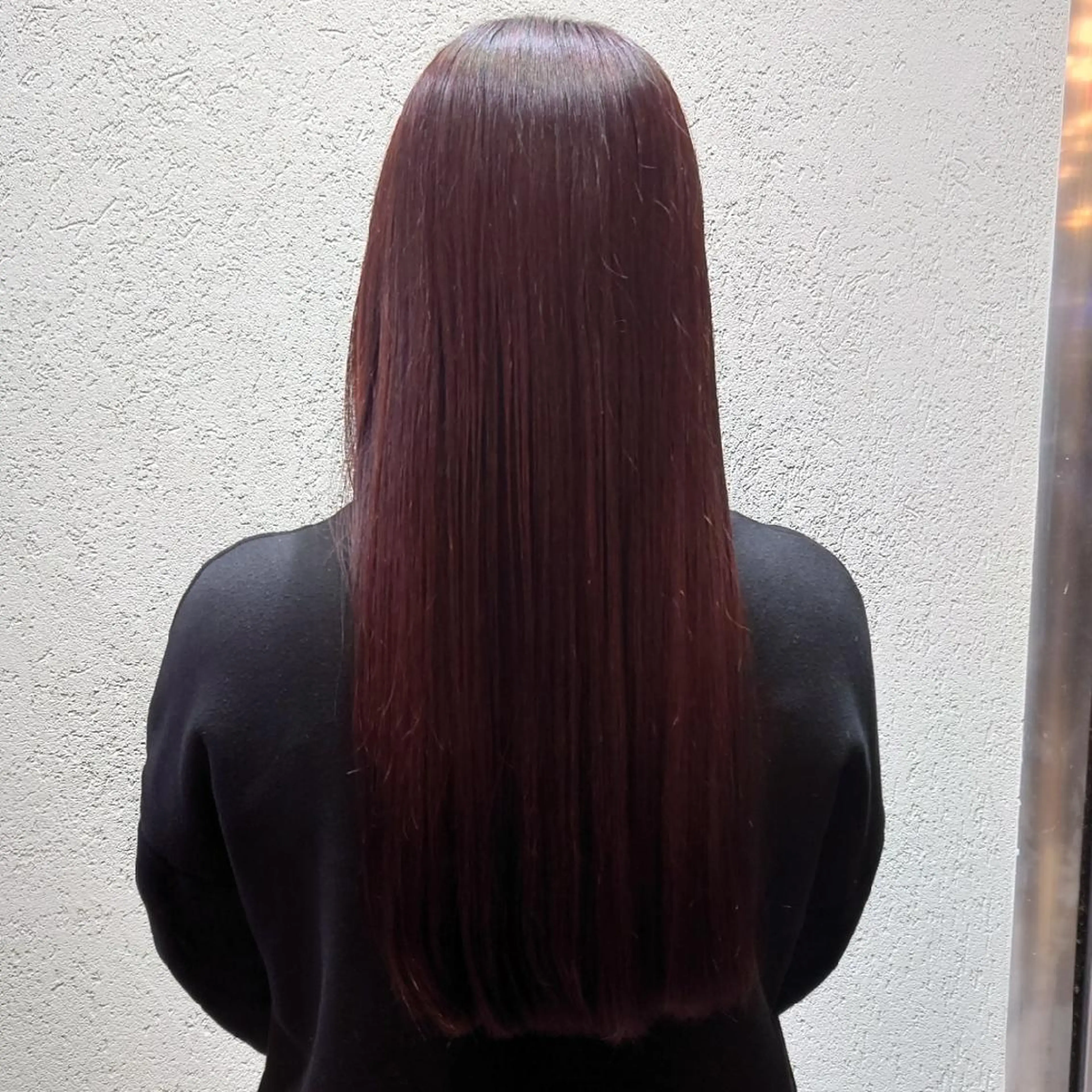 ロング カット 縮毛矯正 トリートメント 髪質改善ストレート Kantaのヘアスタイル