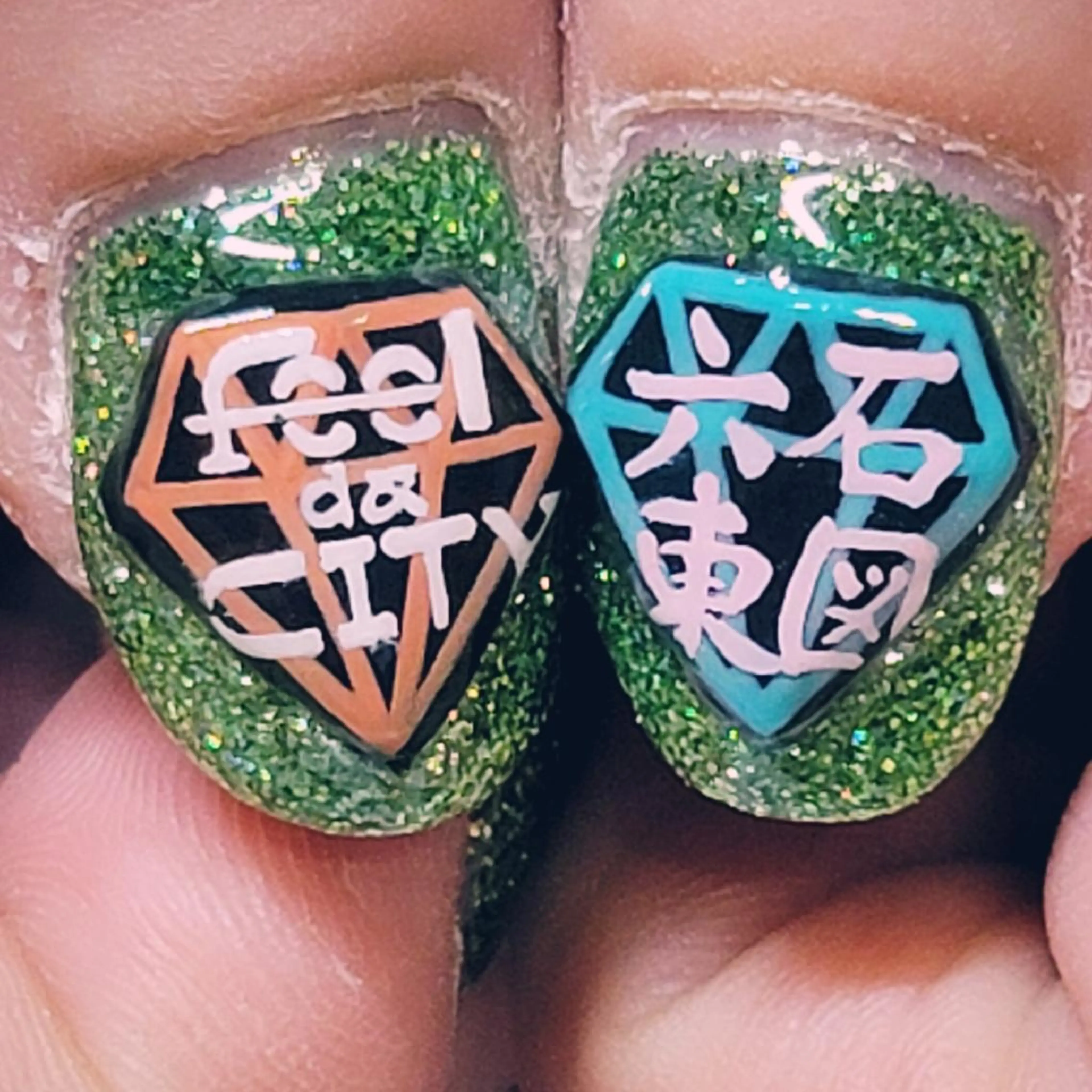 ネイル アートネイル ストーンネイル ハンドネイル よしだ ひろきのネイルデザイン