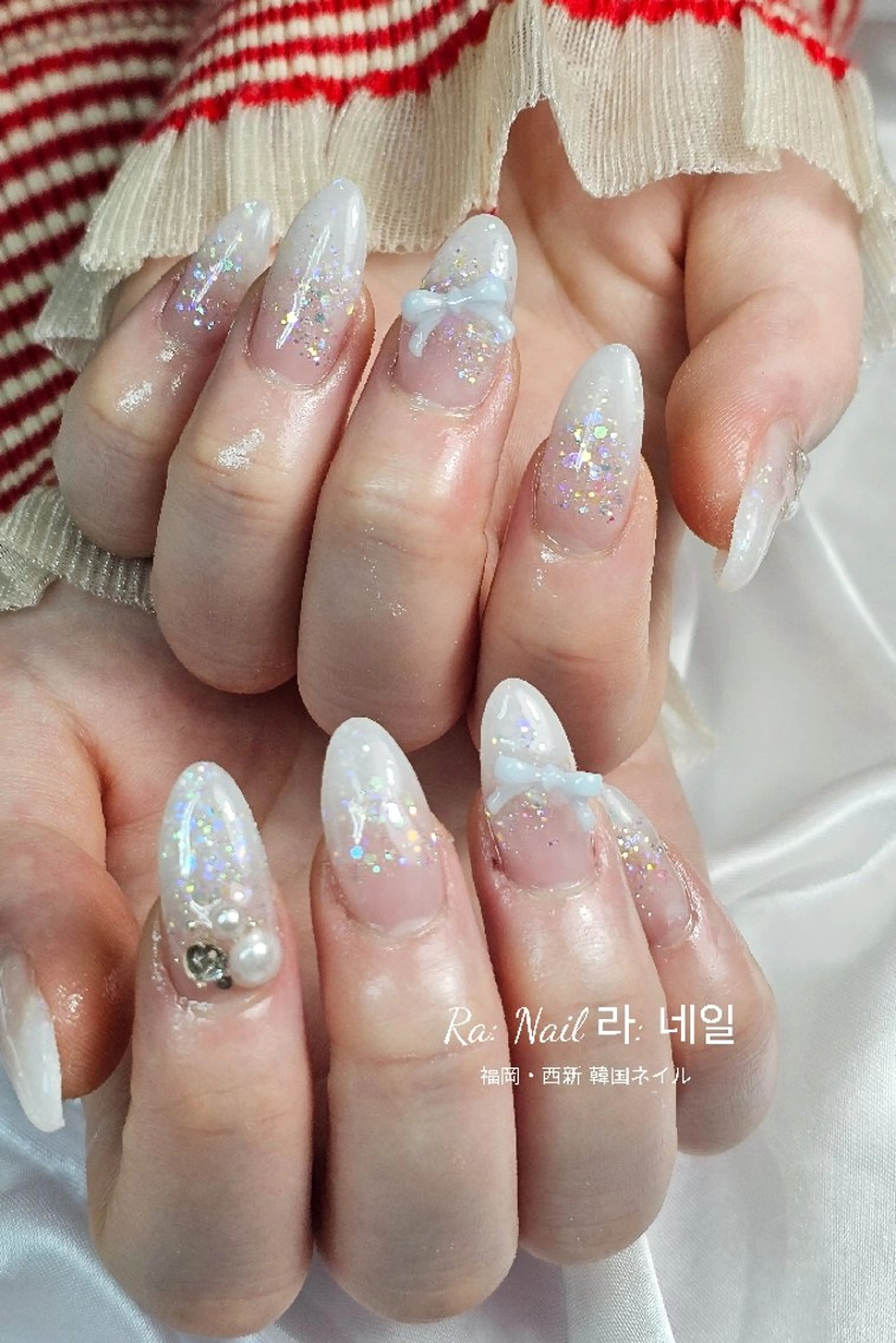 ネイル アートネイル スカルプネイル Ra: Nail所属・Ra: nail    西新 韓国ネイルのネイルデザイン