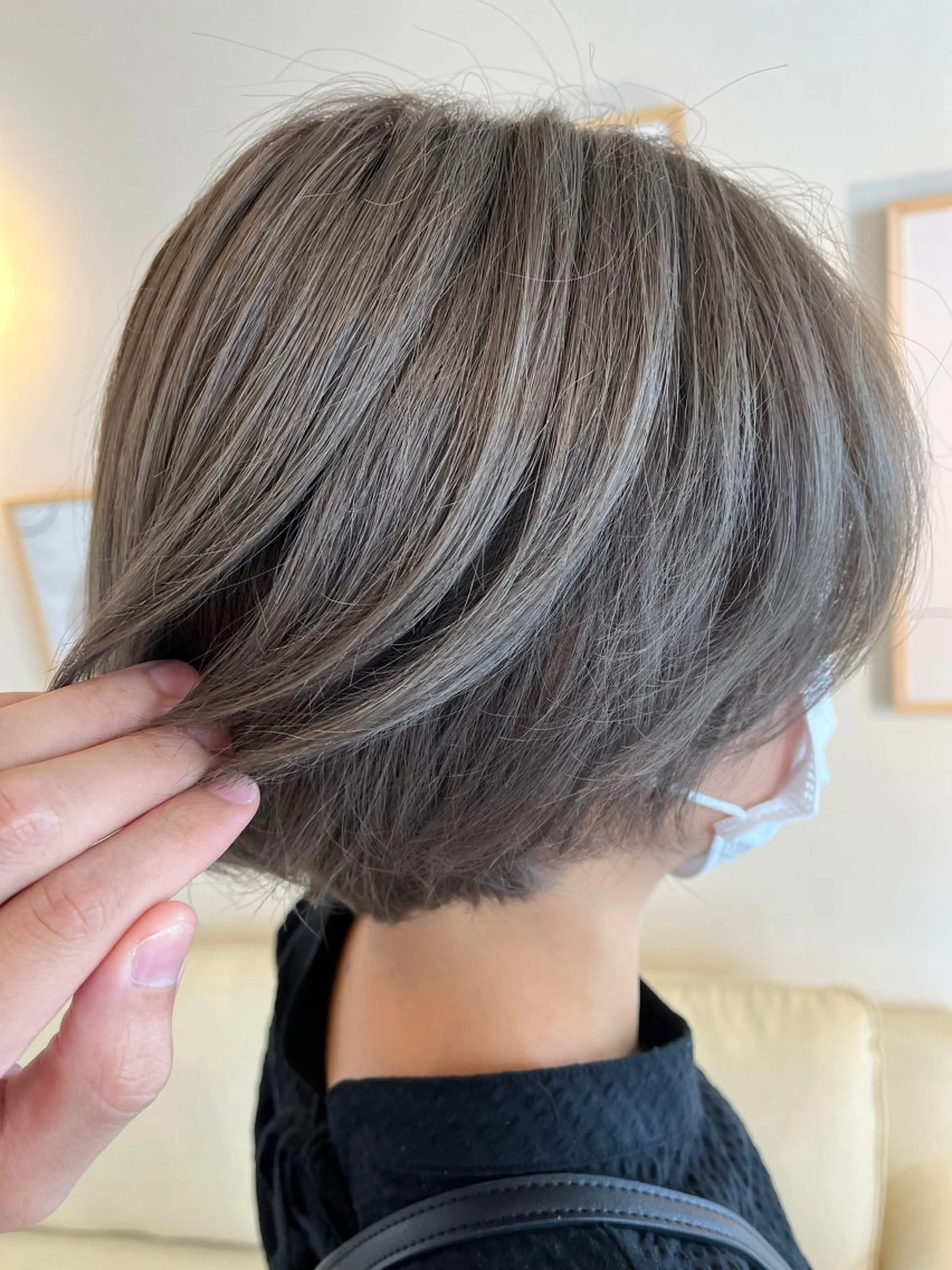 ショート ダメージレス◎東区/ 艶カラー💫/斉藤拓のヘアスタイル