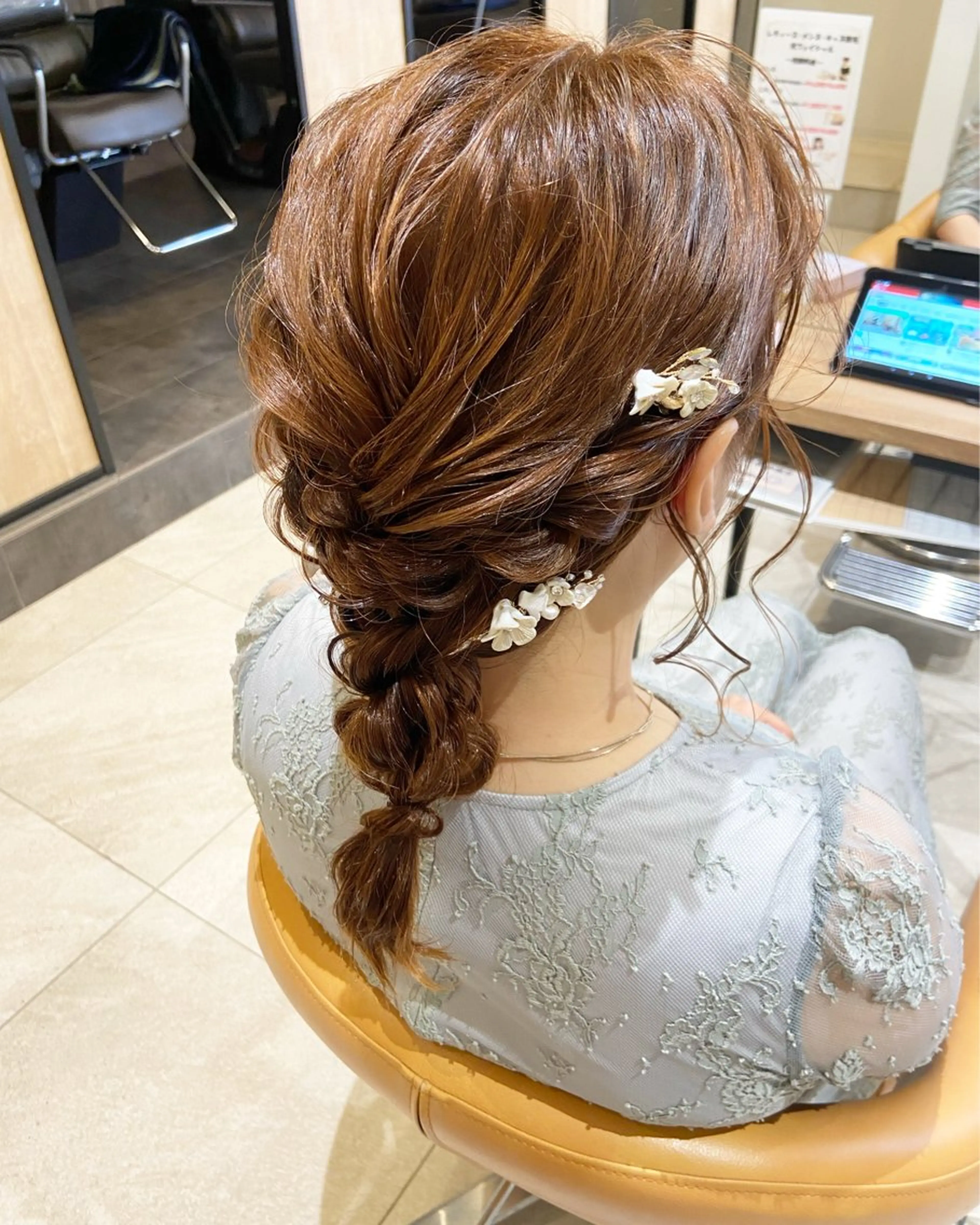 🎀編み下ろしヘアセット🎀の写真