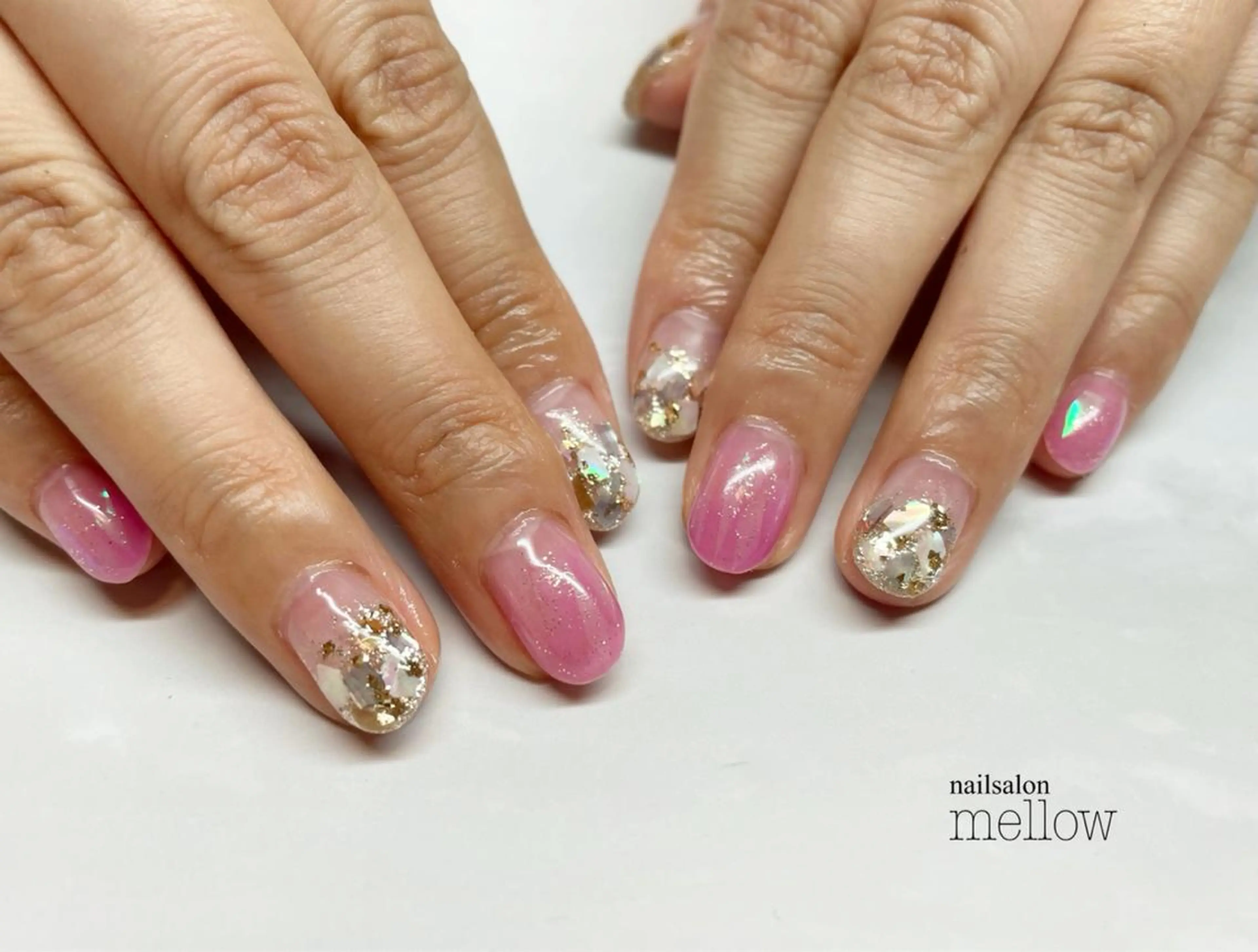 ネイル オーロラネイル 大山 浩美のネイルデザイン