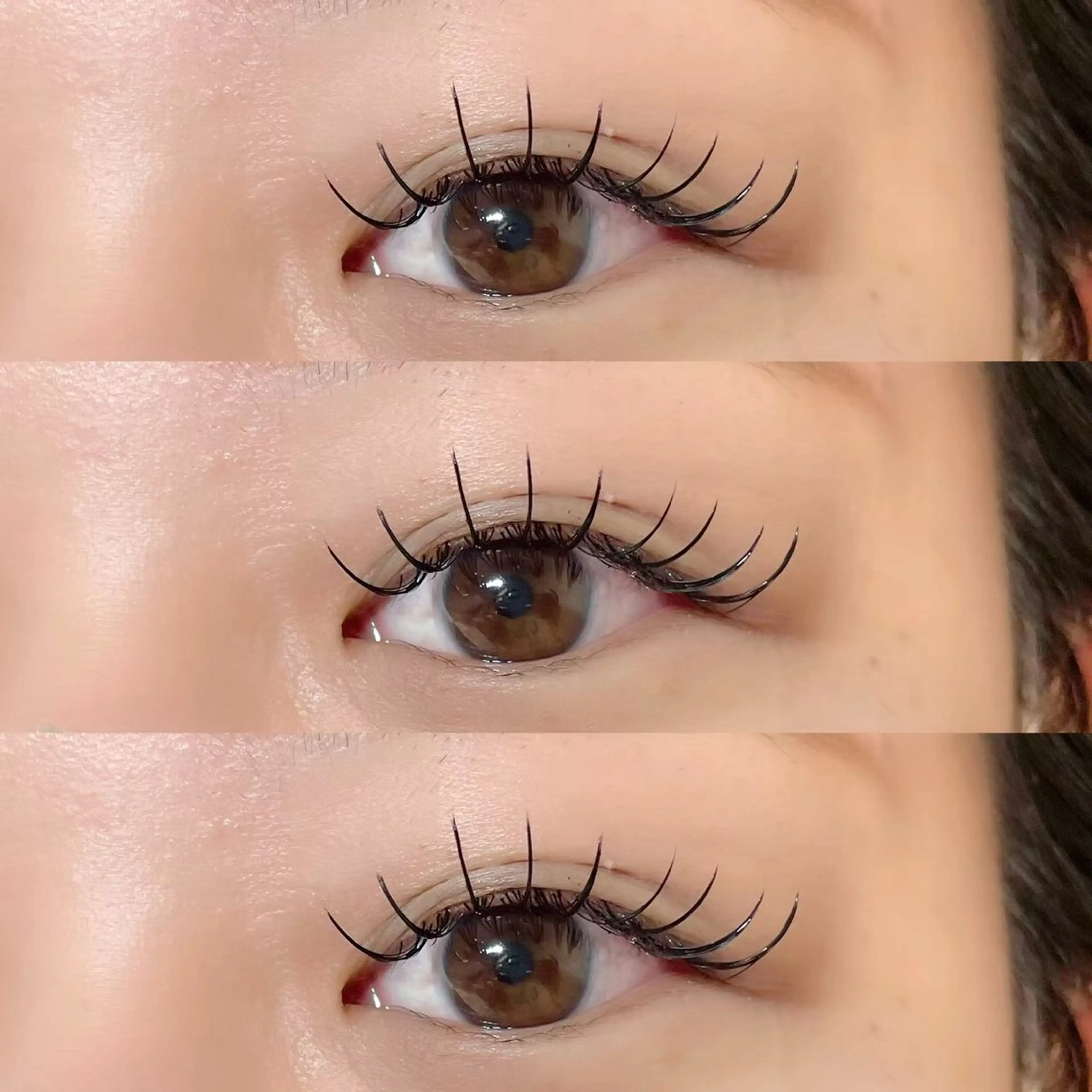 フラットラッシュ100本💫オフ込み コーティング仕上げ《カラー変更＋200円》の写真