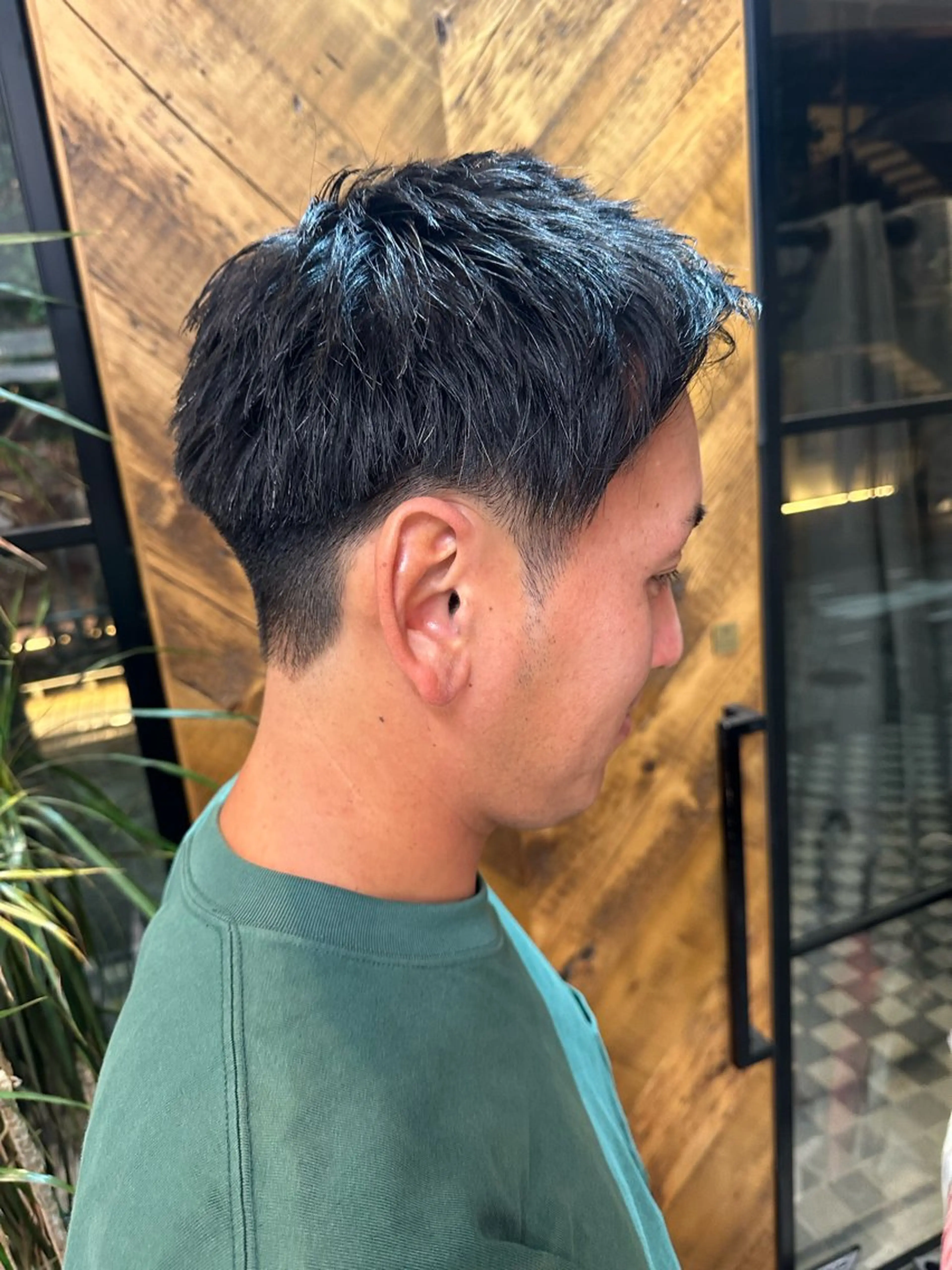 ショート メンズ フェードカット メンズパーマ カット 【gemini店長】 メンズ特化中野稜平のヘアスタイル