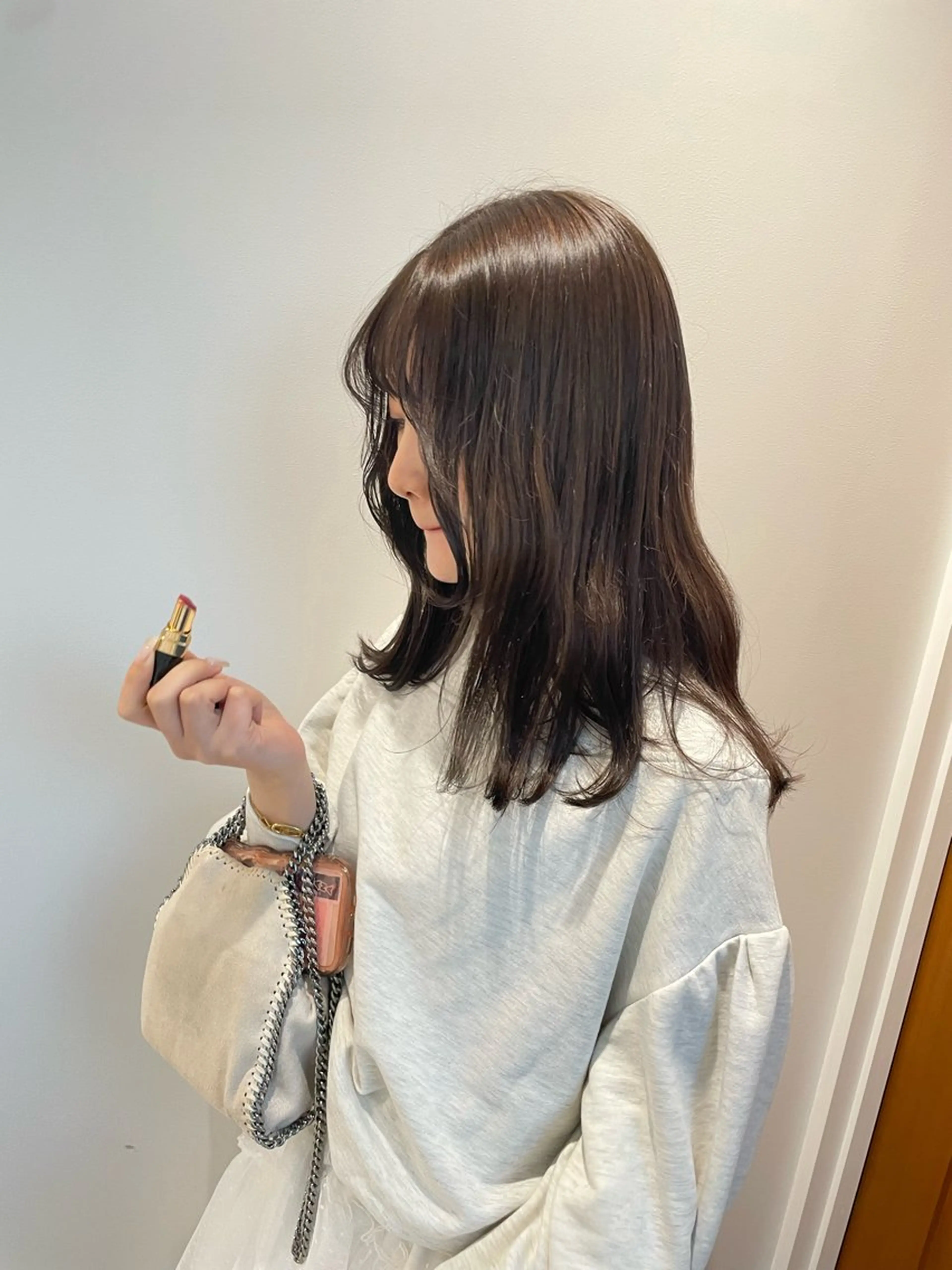 セミロング カラー uyu所属・♡kyoka /  uyu♡のヘアスタイル