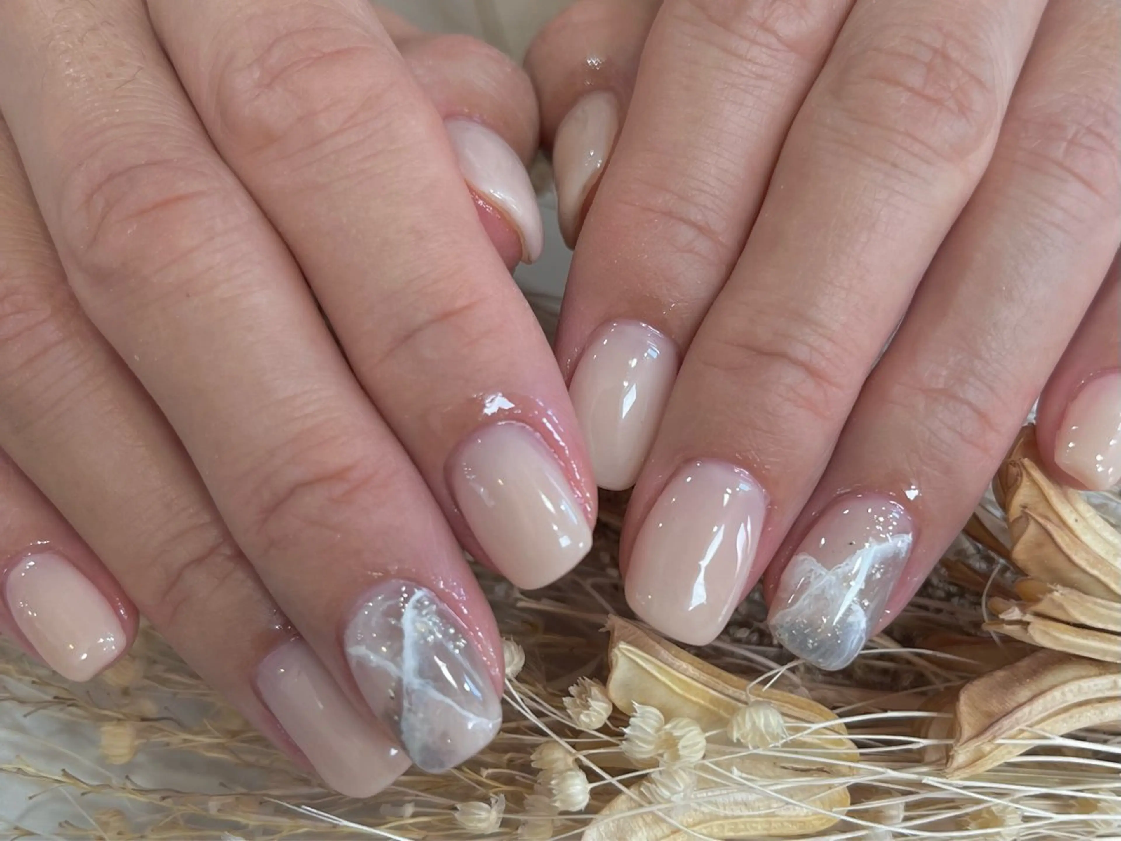 ネイル アートネイル オフィスネイル Queen nail所属・QUEENＮA IＬ JR寺田町1分のネイルデザイン