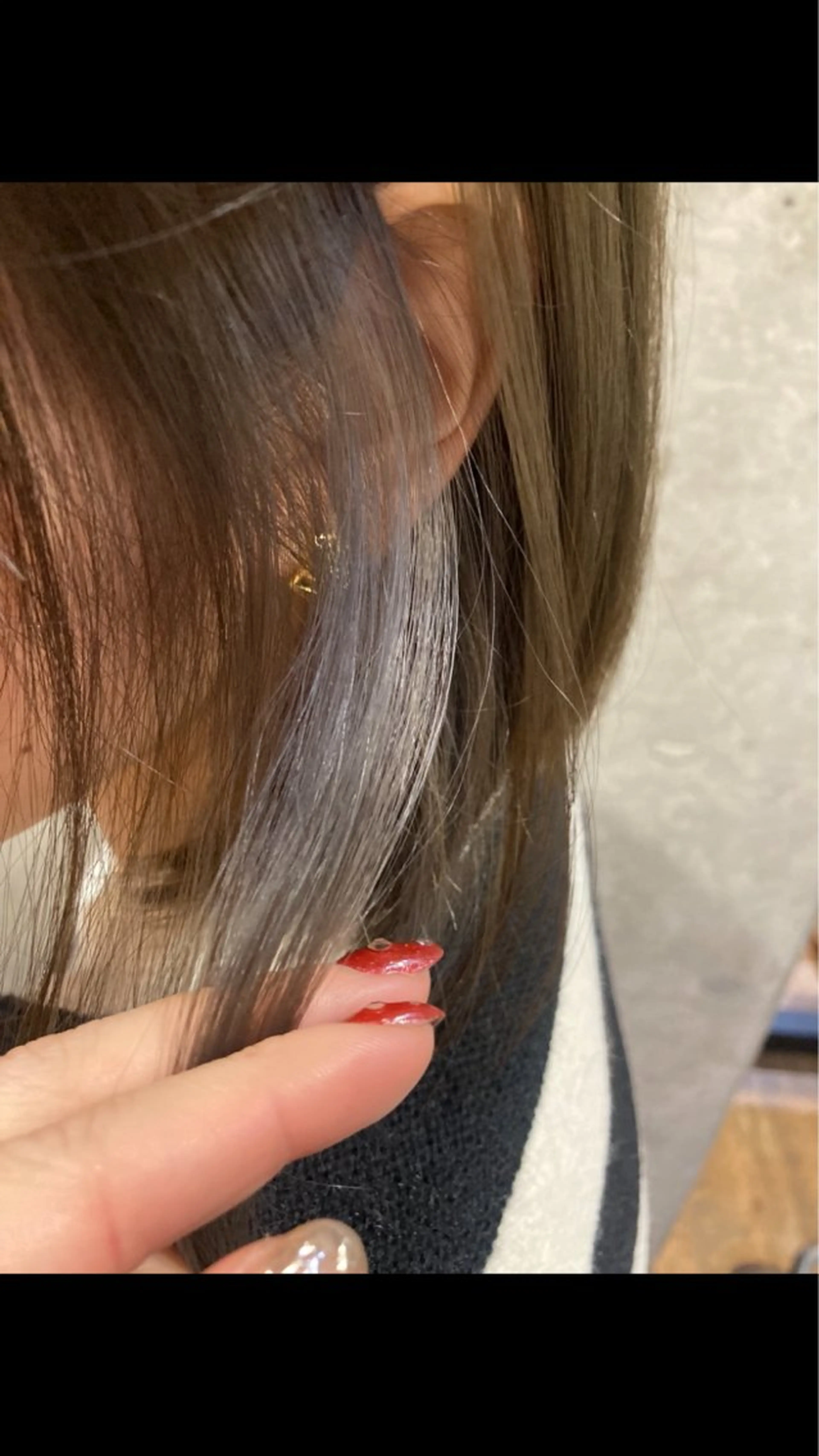 セミロング カラー 横浜美容室/暖色系 michika🌹のヘアスタイル