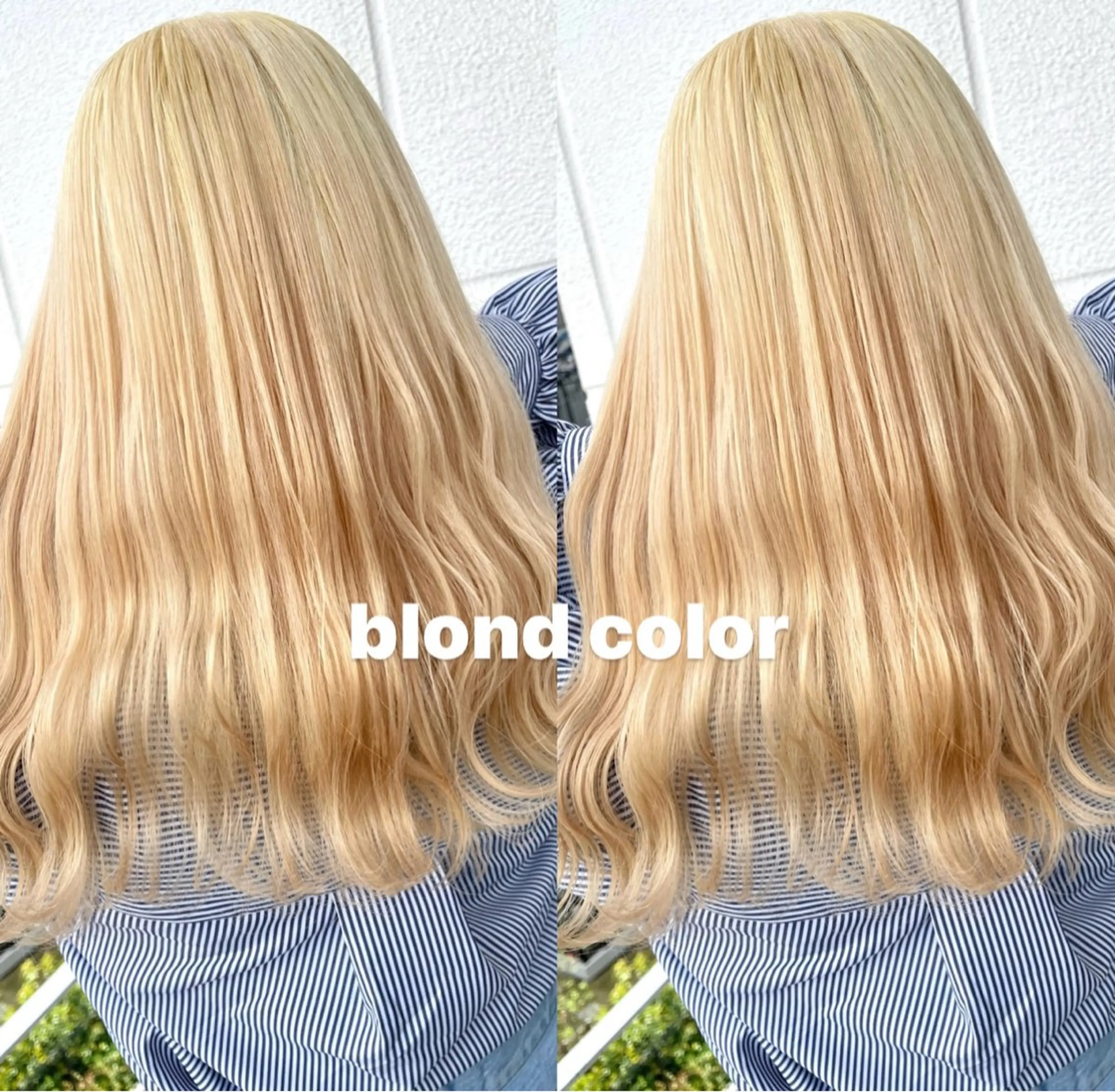 セミロング ヘアカラー 🦋ami/浦和 ブリーチカラー🦋のヘアスタイル