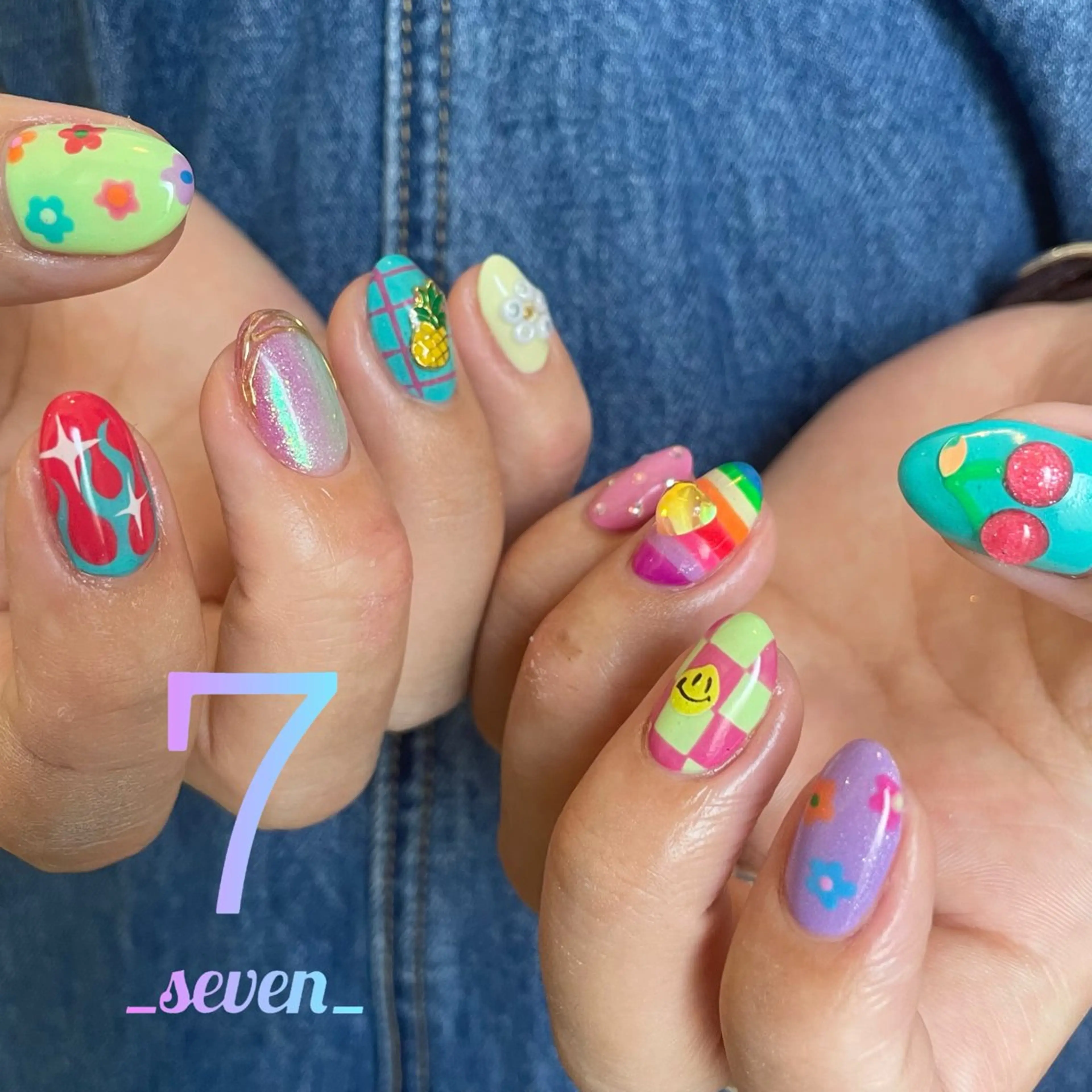 ネイル ハンドネイル nail salon 7_seven_所属・nail salon 7 _seven_のネイルデザイン