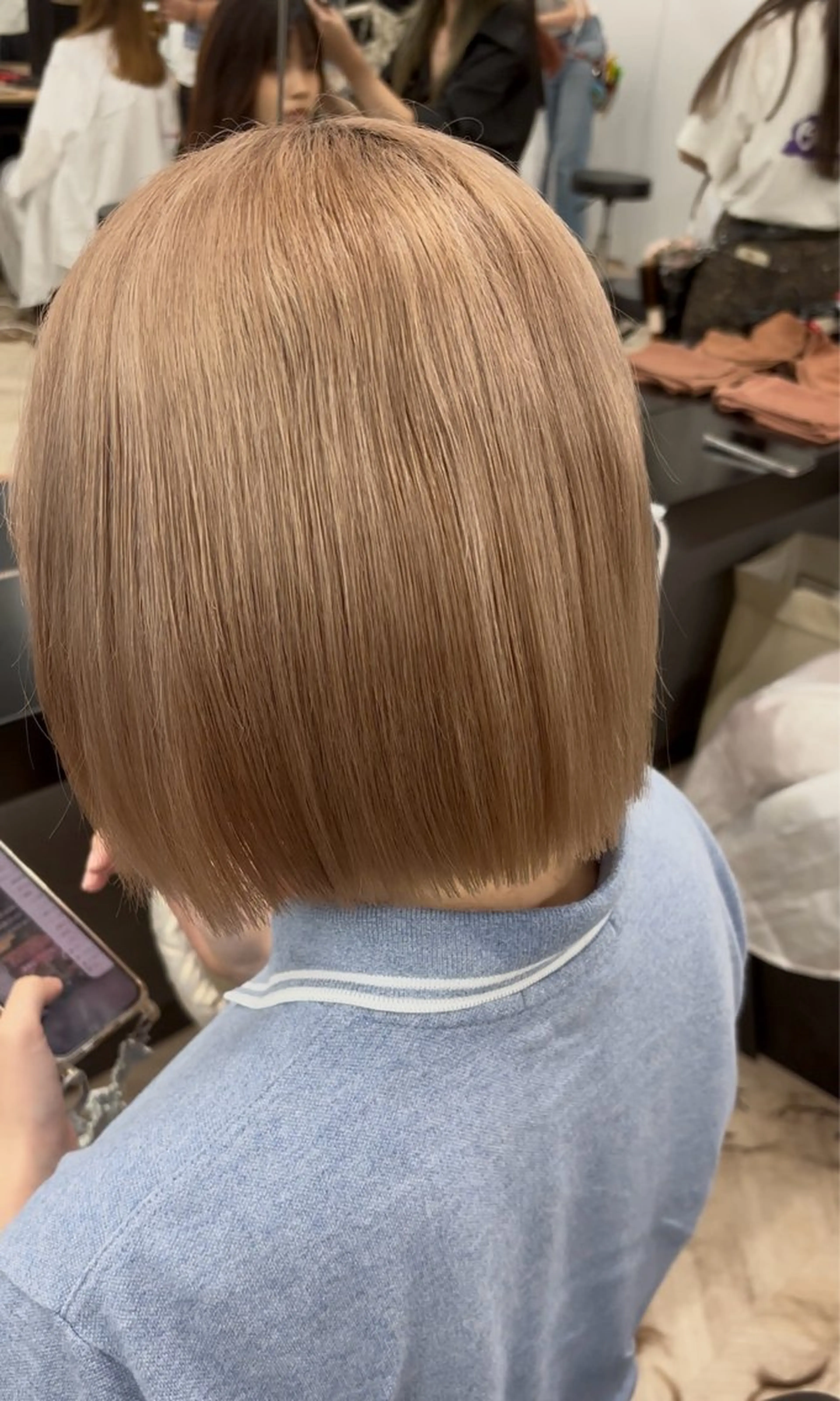 ショート エクステ/艶カラー /まつパ🌎はるかのヘアスタイル