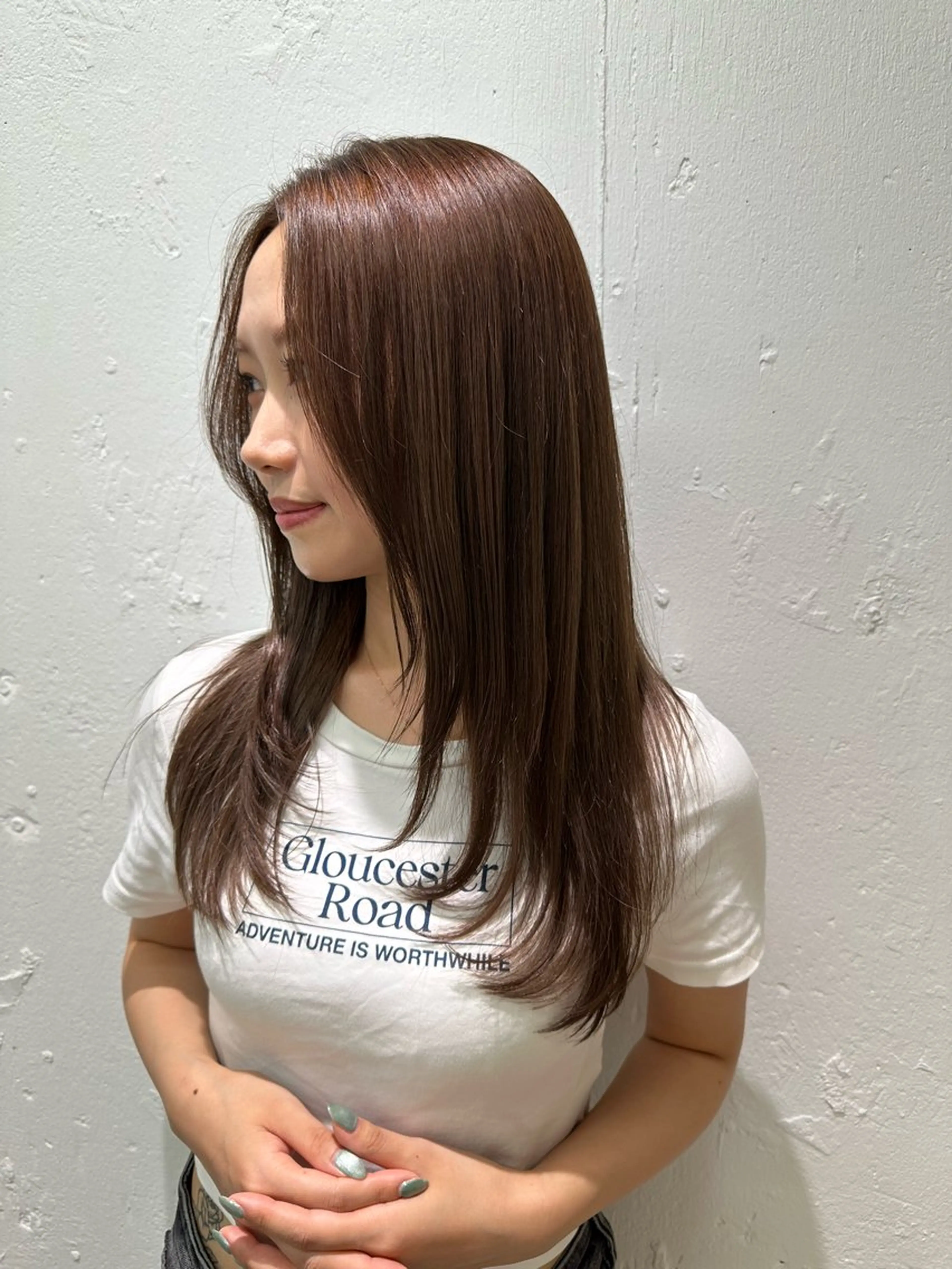 ロング ヘアカラー トリートメント ハイトーン/ボブ/ レイヤー💫カイセイのヘアスタイル