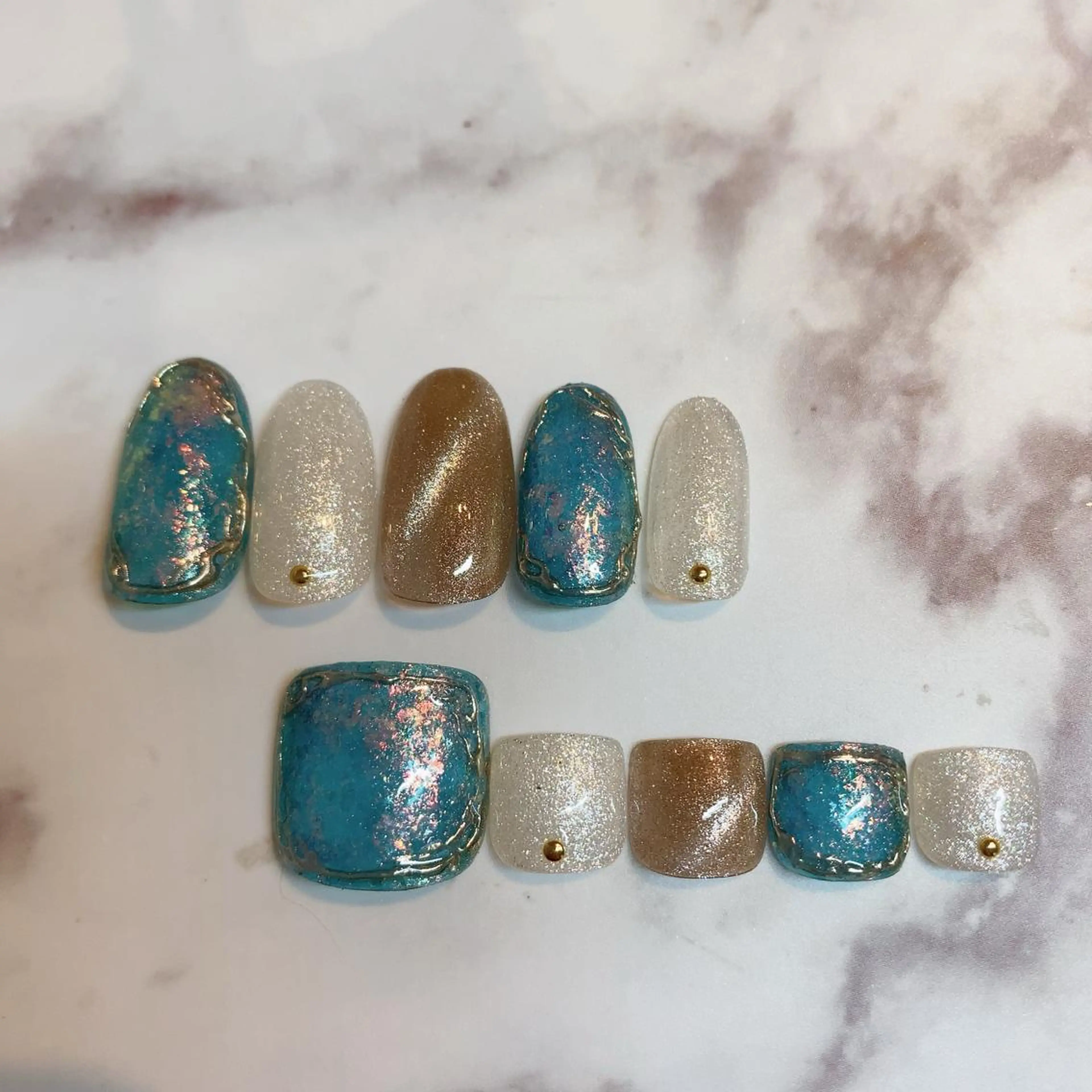 ネイル ハンドネイル Nail salon Purem🐾所属・Nail salon Purem🐾のネイルデザイン