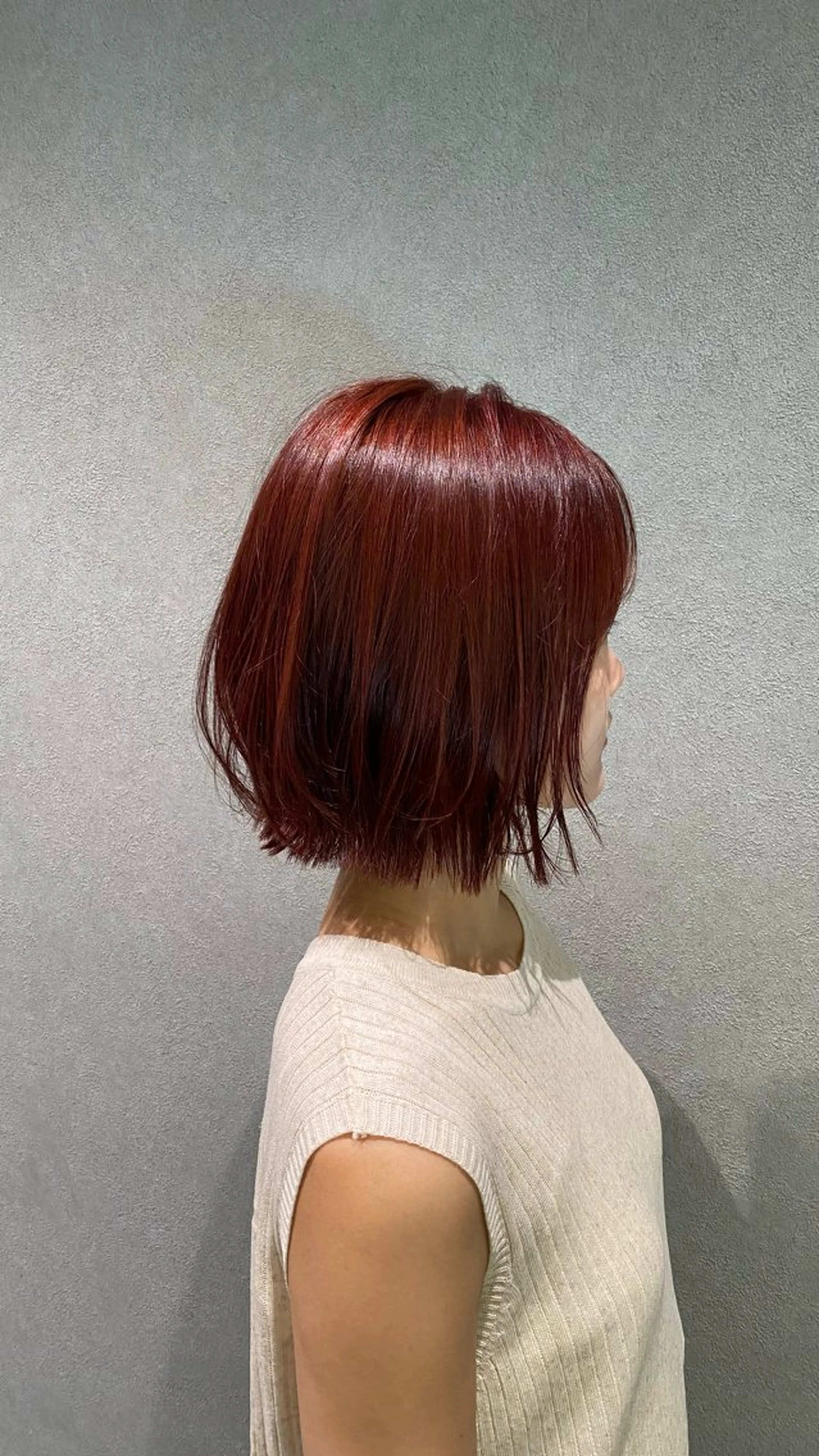 ショート カラー ブリーチ ブリーチなしカラー Chouette .ayakaのヘアスタイル