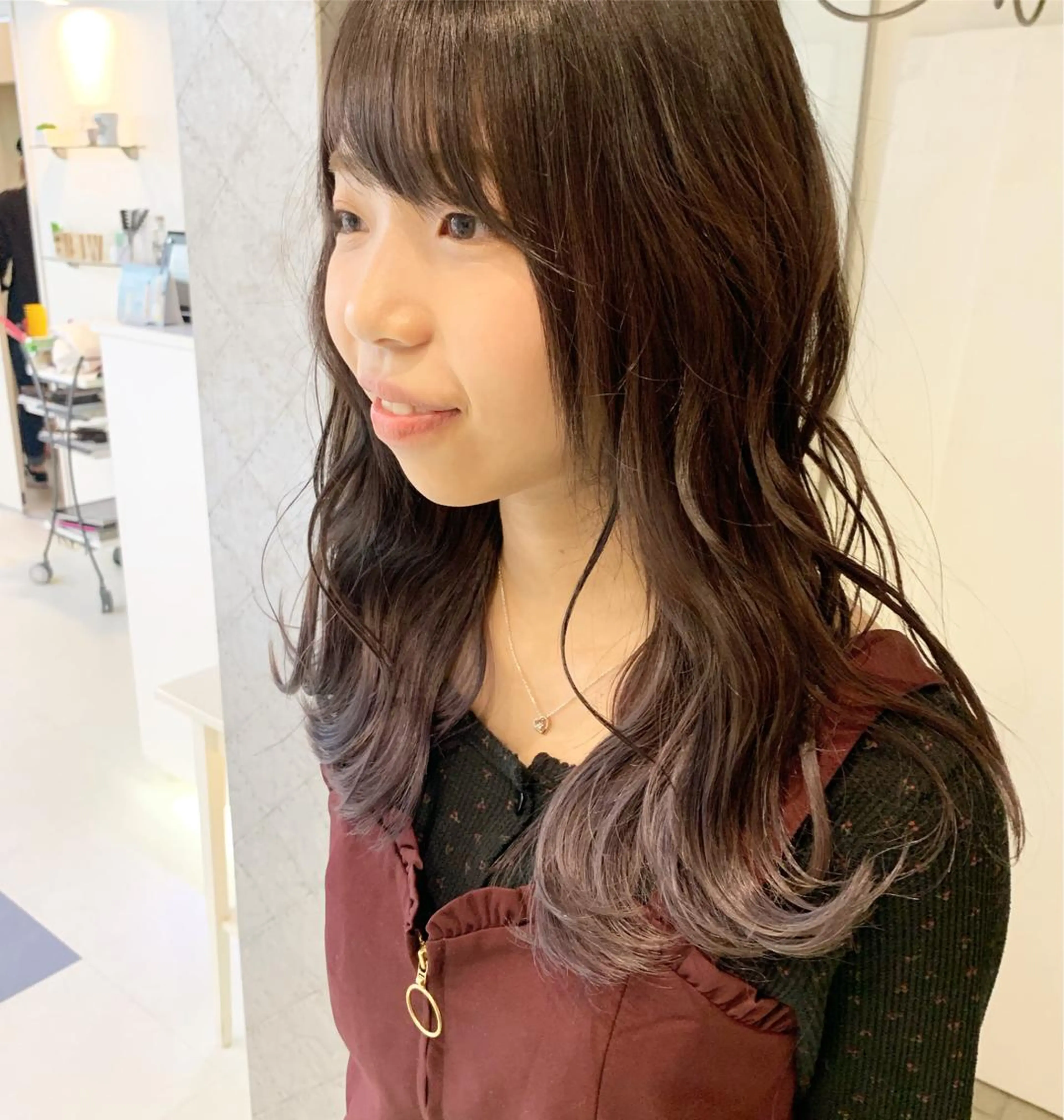 セミロング 渡辺 健太のヘアスタイル